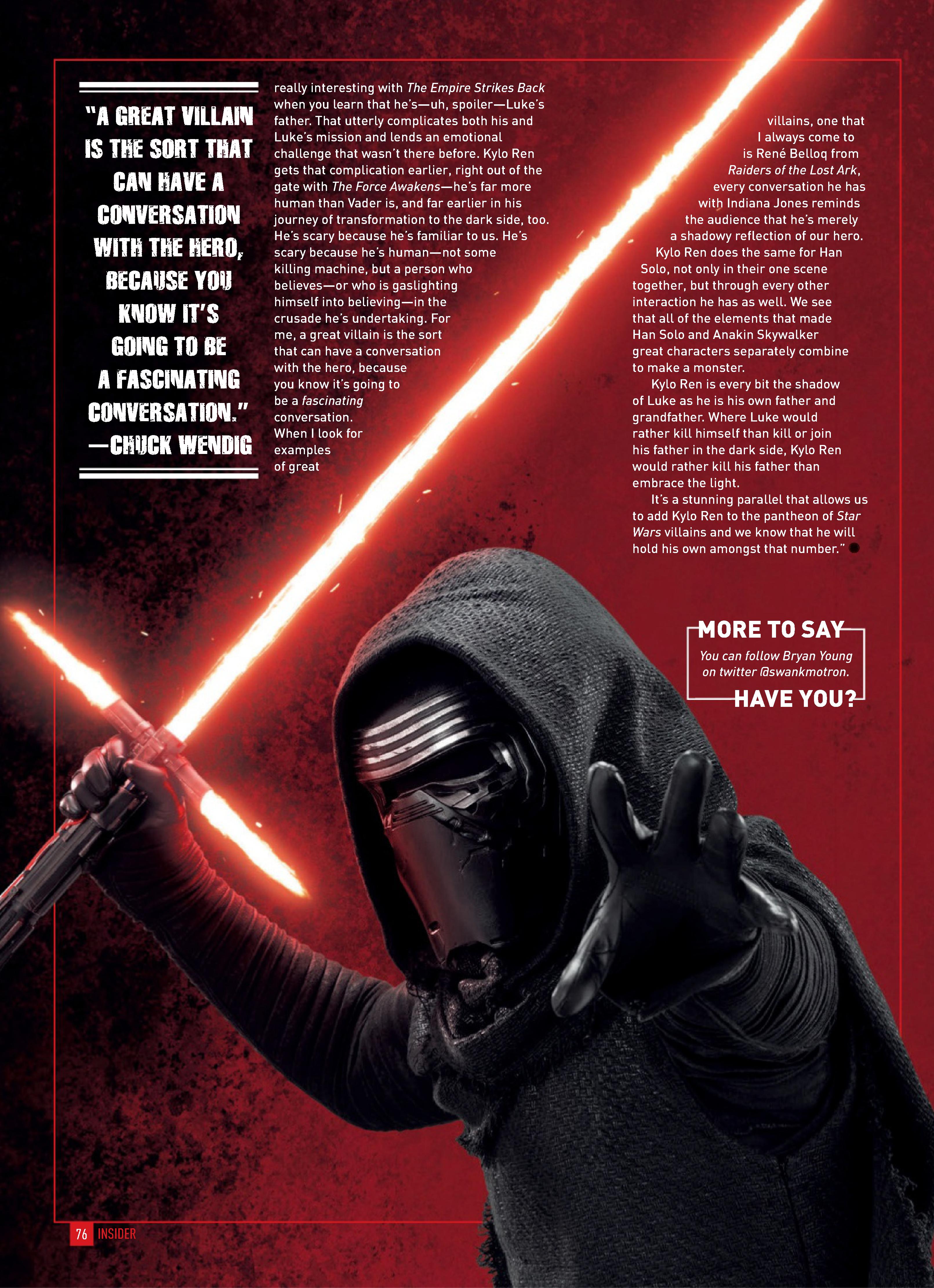 Star Wars Insider 2020 Special Edition issue 1 - Page 76