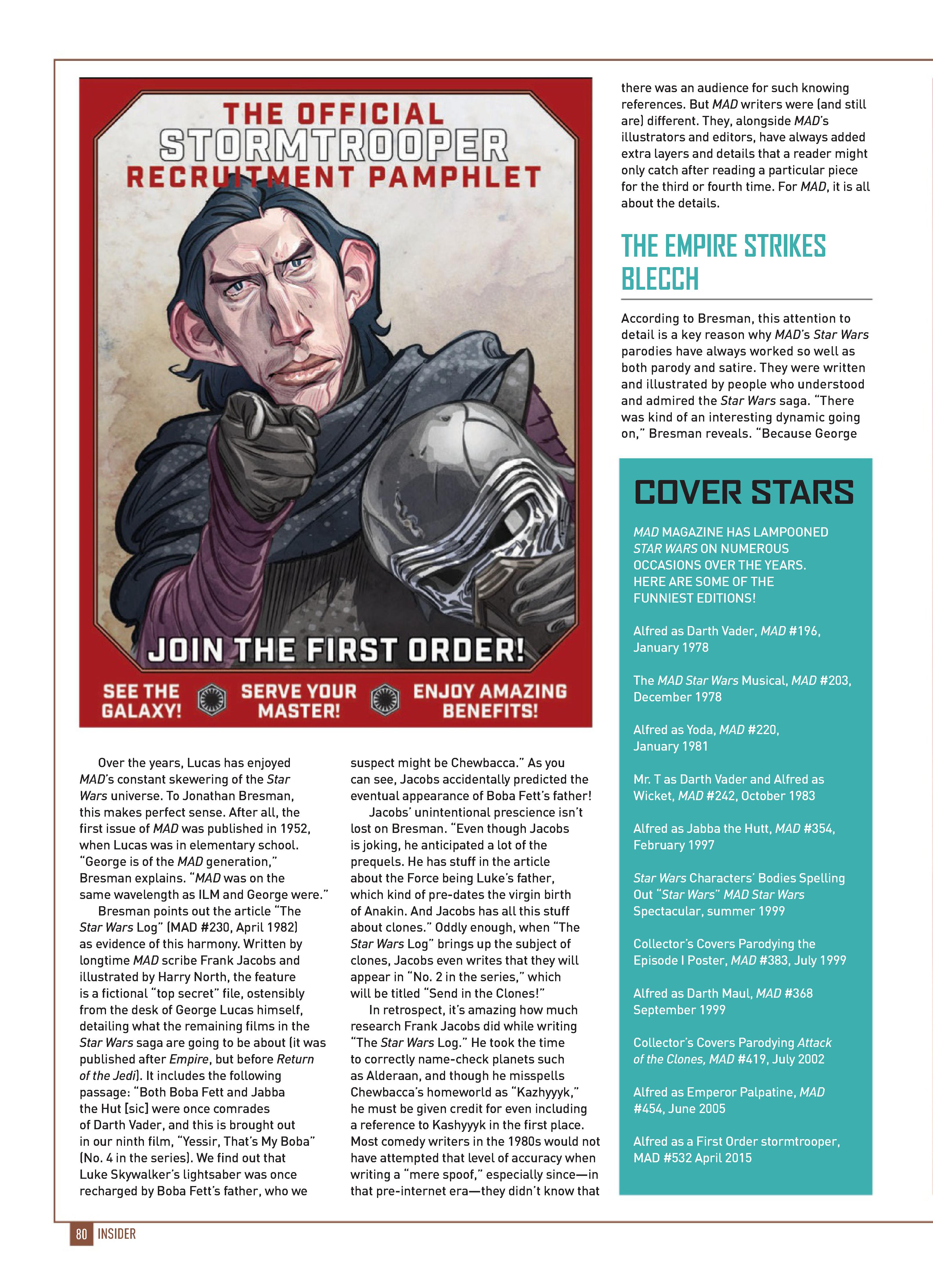 Star Wars Insider 2020 Special Edition issue 1 - Page 80