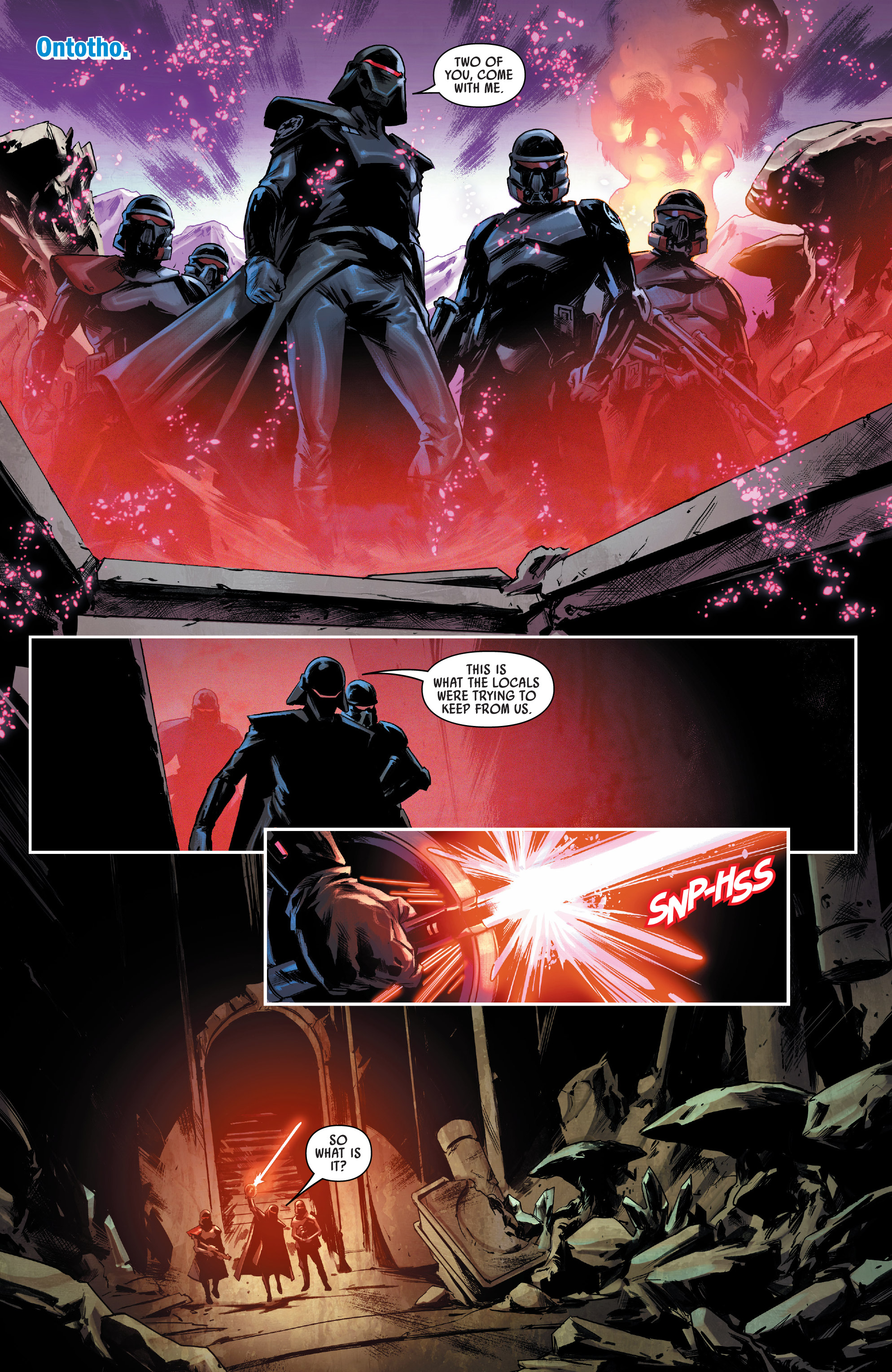 Star Wars: Jedi Fallen Order–Dark Temple (2019-) issue 4 - Page 3