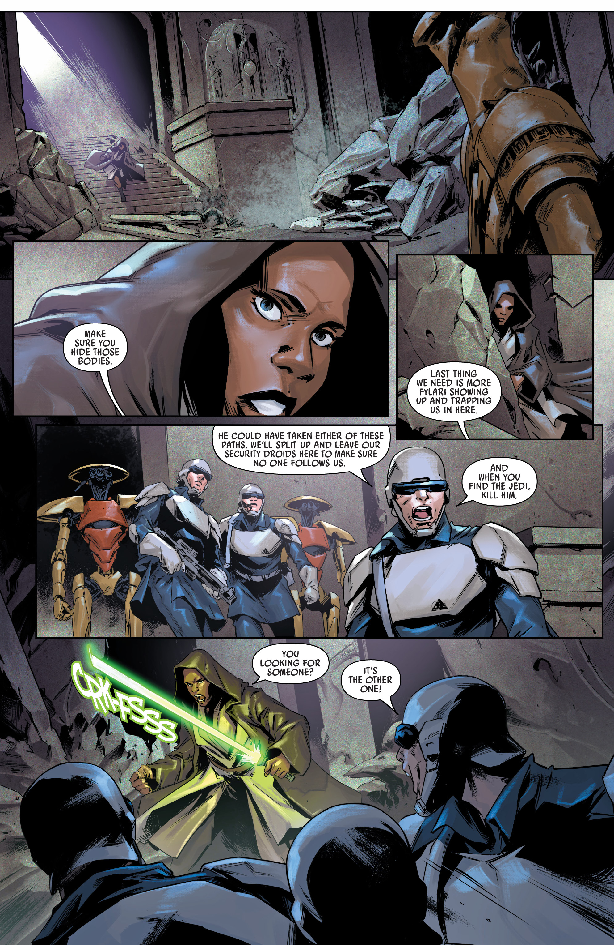 Star Wars: Jedi Fallen Order–Dark Temple (2019-) issue 4 - Page 10