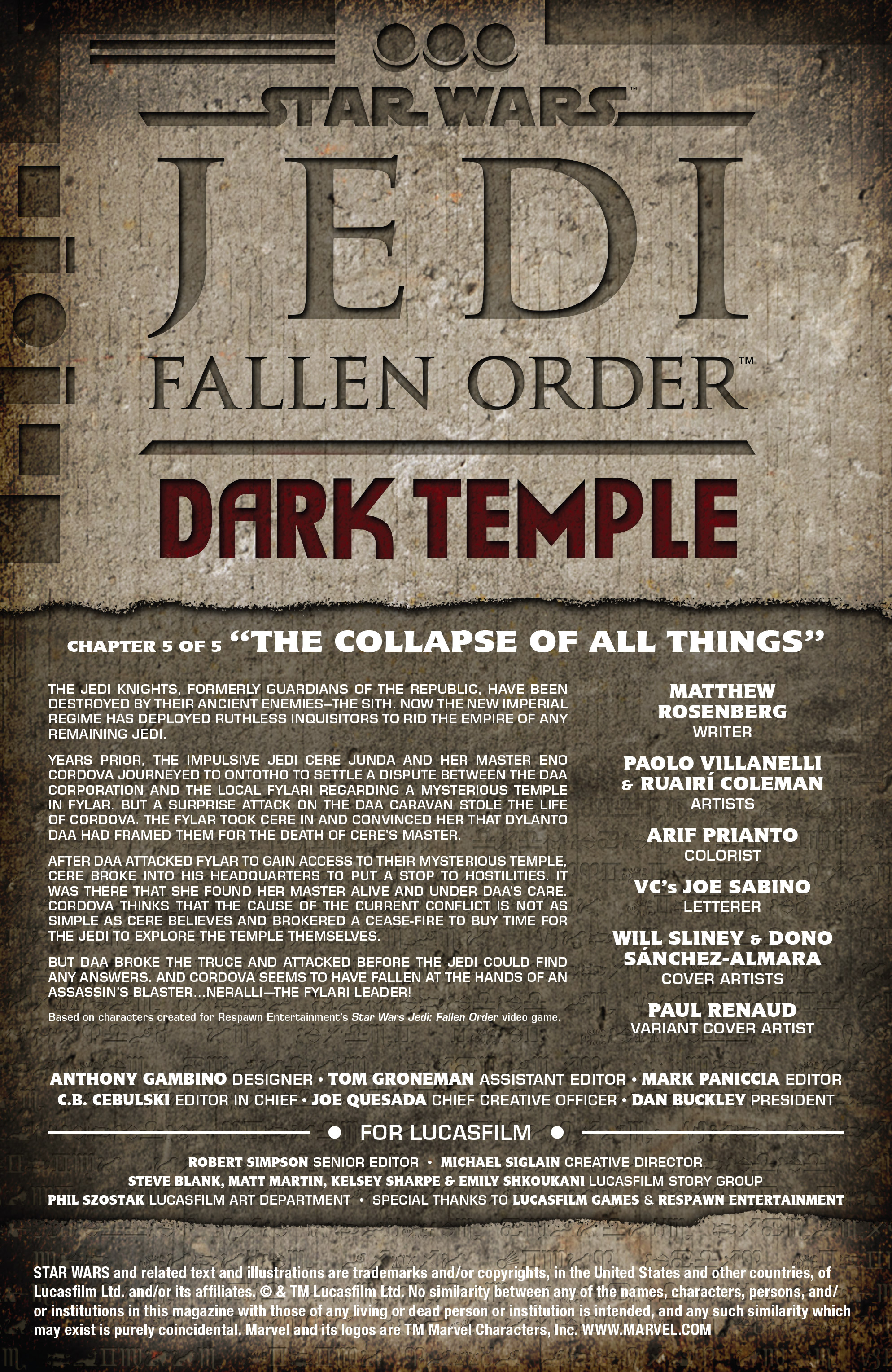 Star Wars: Jedi Fallen Order–Dark Temple (2019-): Chapter 5 - Page 2