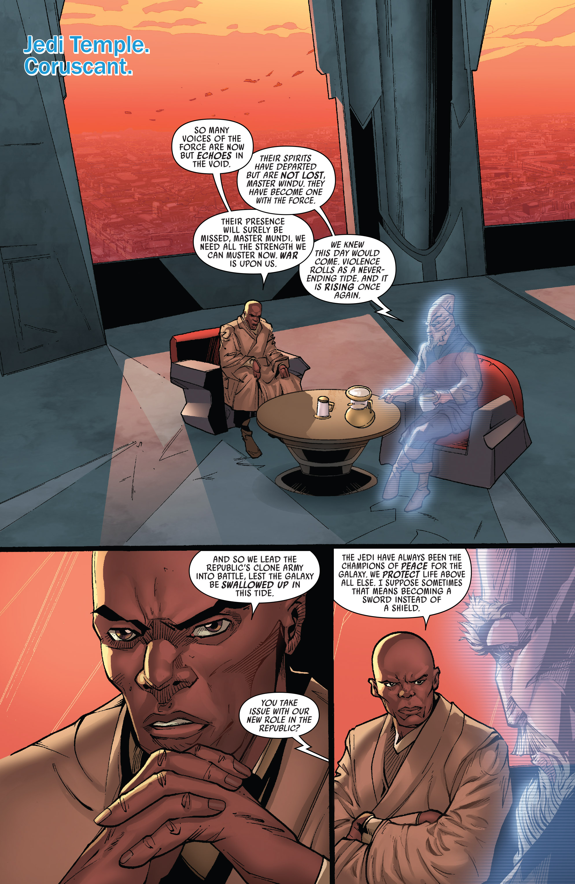 Star Wars: Jedi of the Republic - Mace Windu (2017) issue 1 - Page 4