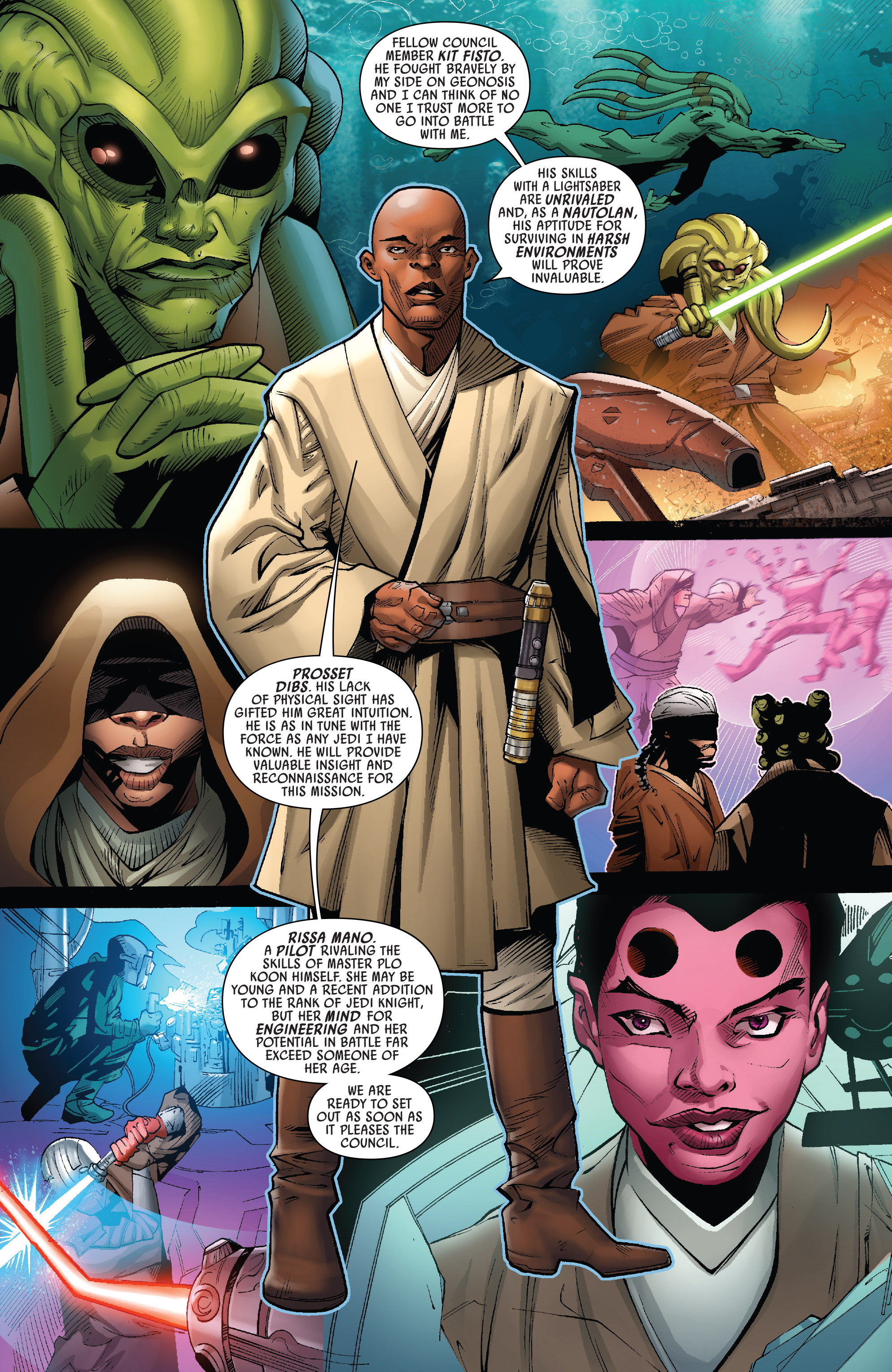 Star Wars: Jedi of the Republic - Mace Windu (2017) issue 1 - Page 7