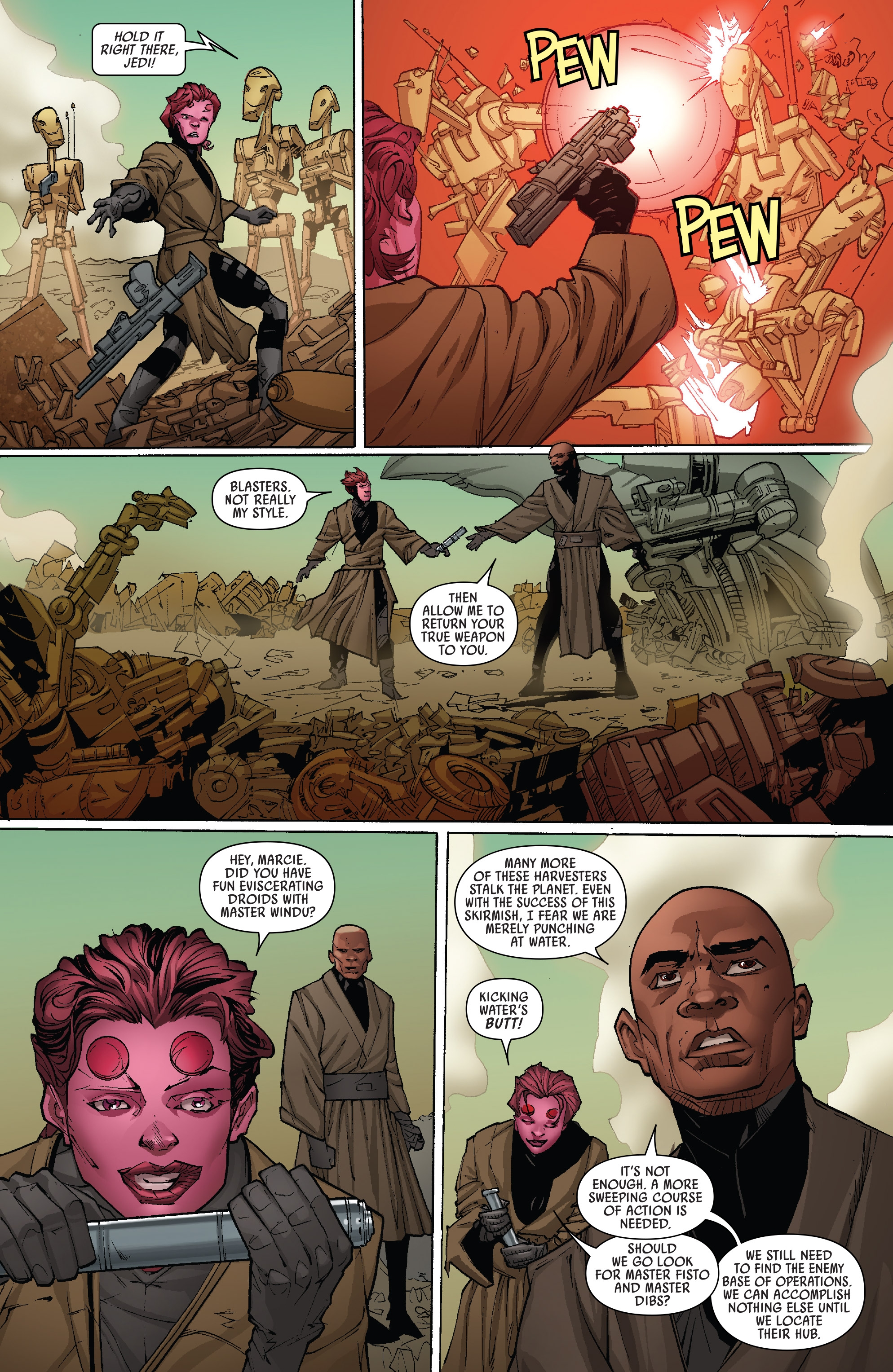 Star Wars: Jedi of the Republic - Mace Windu (2017) issue 3 - Page 8