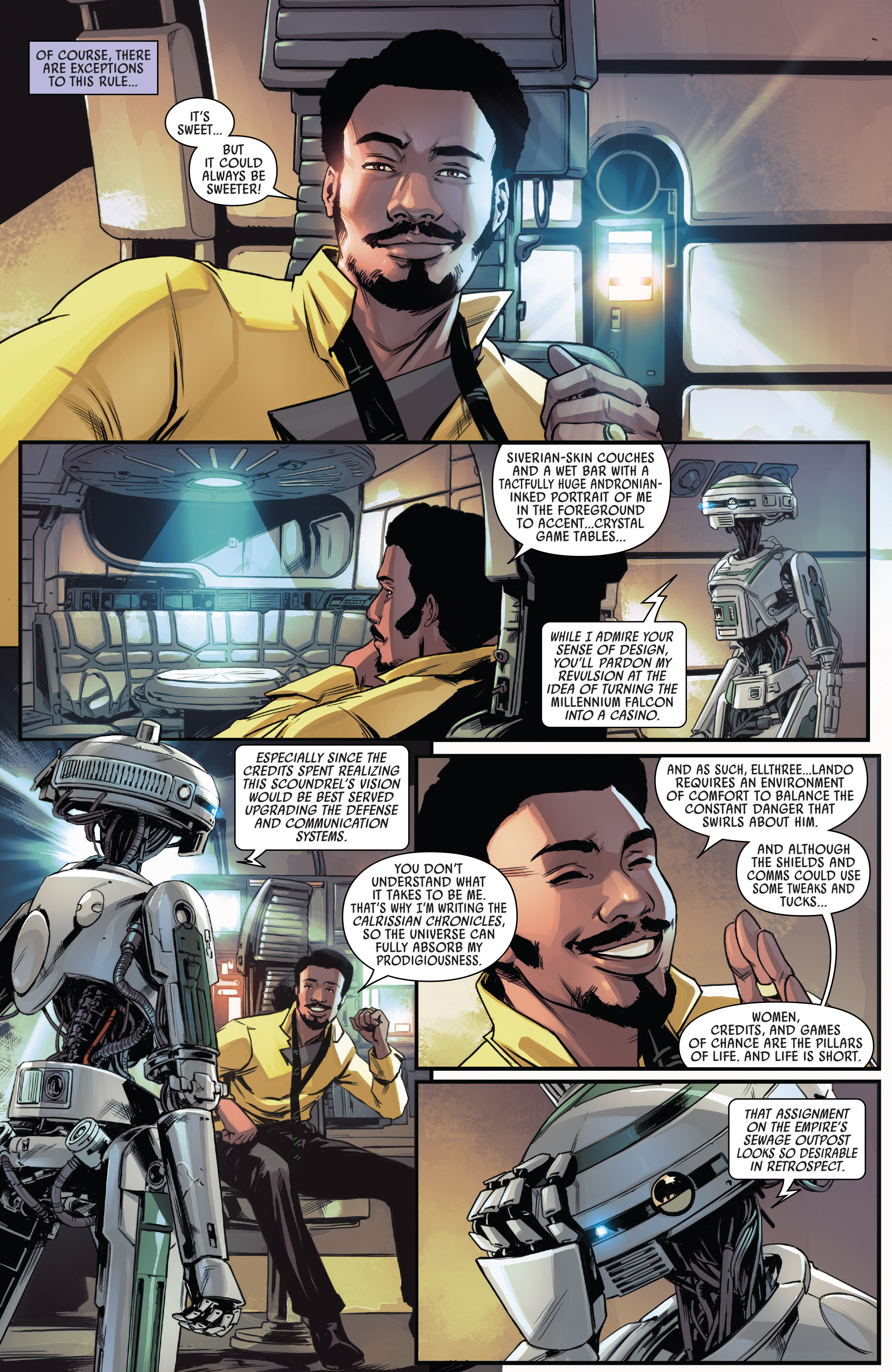 Star Wars: Lando - Double Or Nothing (2018): Chapter 1 - Page 4