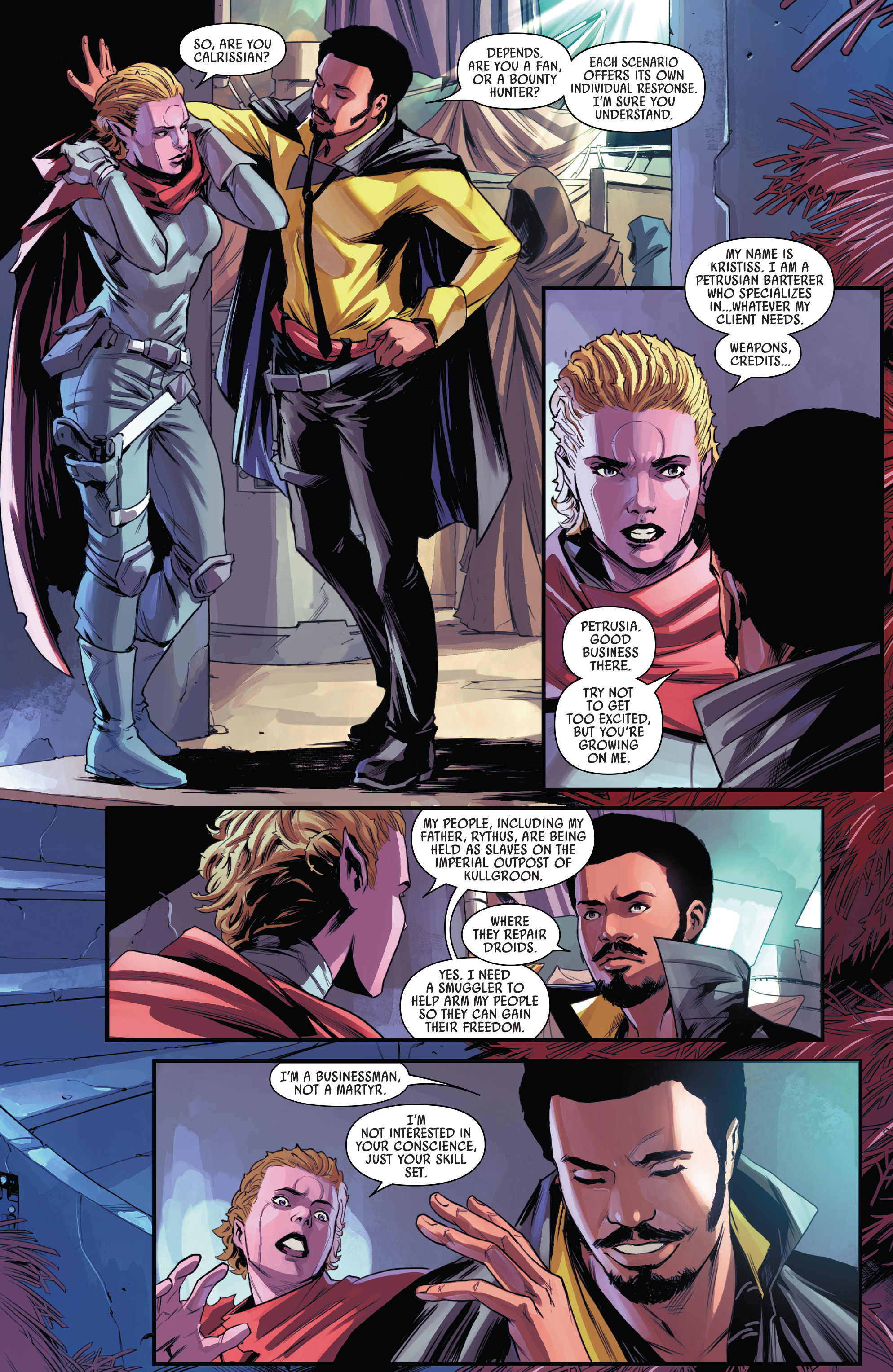 Star Wars: Lando - Double Or Nothing (2018) issue 1 - Page 8