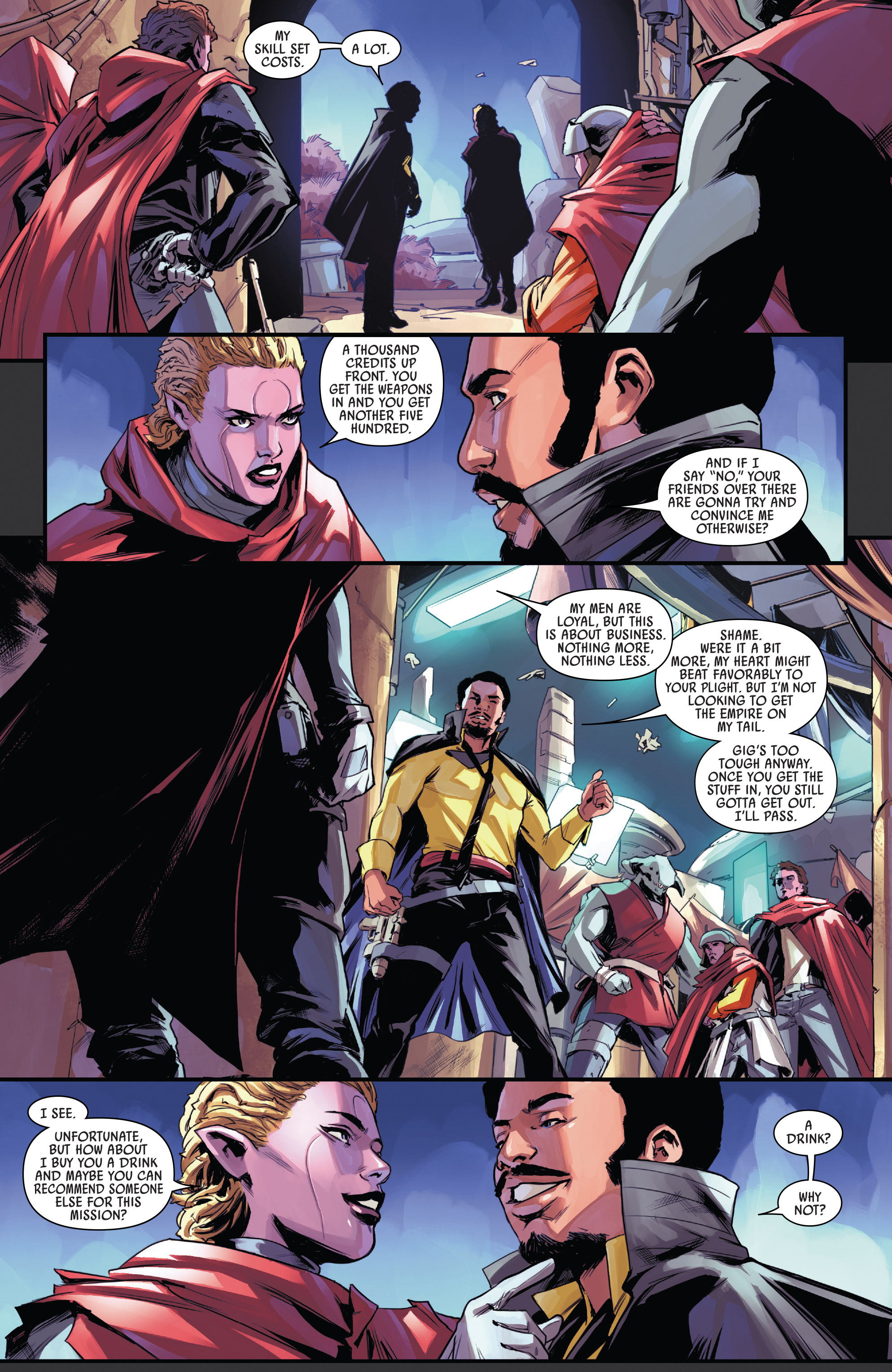 Star Wars: Lando - Double Or Nothing (2018) issue 1 - Page 9