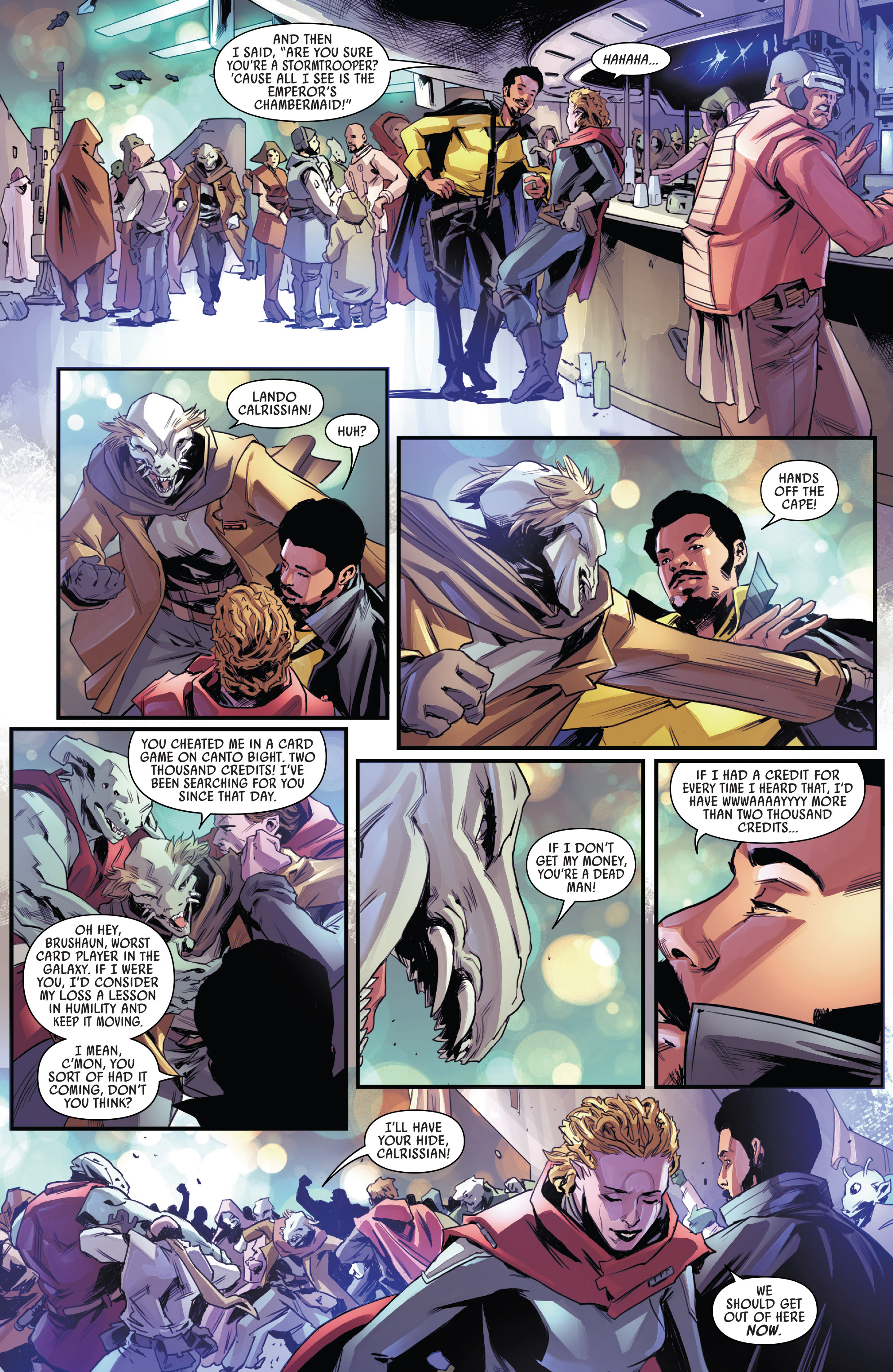 Star Wars: Lando - Double Or Nothing (2018) issue 1 - Page 10