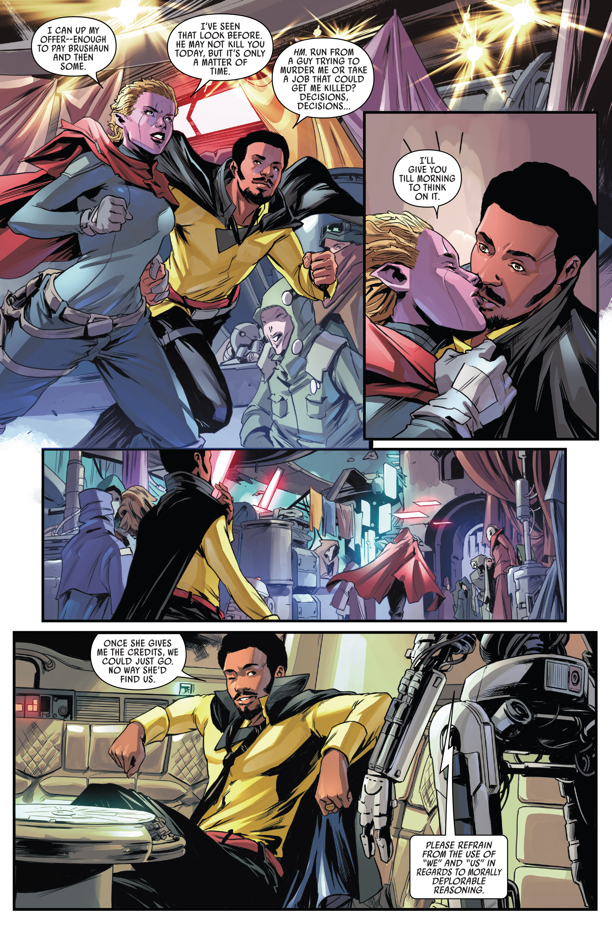 Star Wars: Lando - Double Or Nothing (2018) issue 1 - Page 11