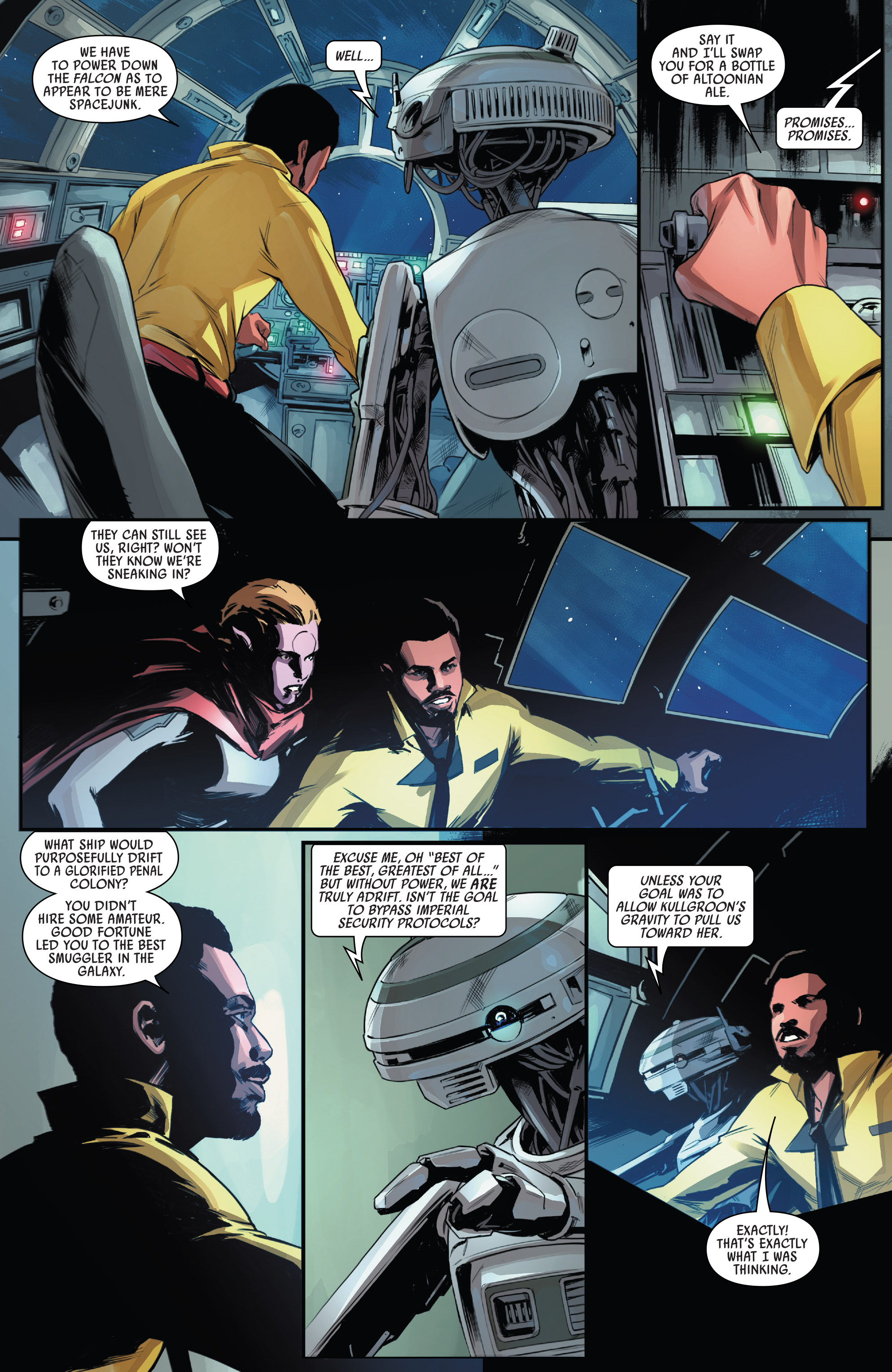 Star Wars: Lando - Double Or Nothing (2018): Chapter 2 - Page 4