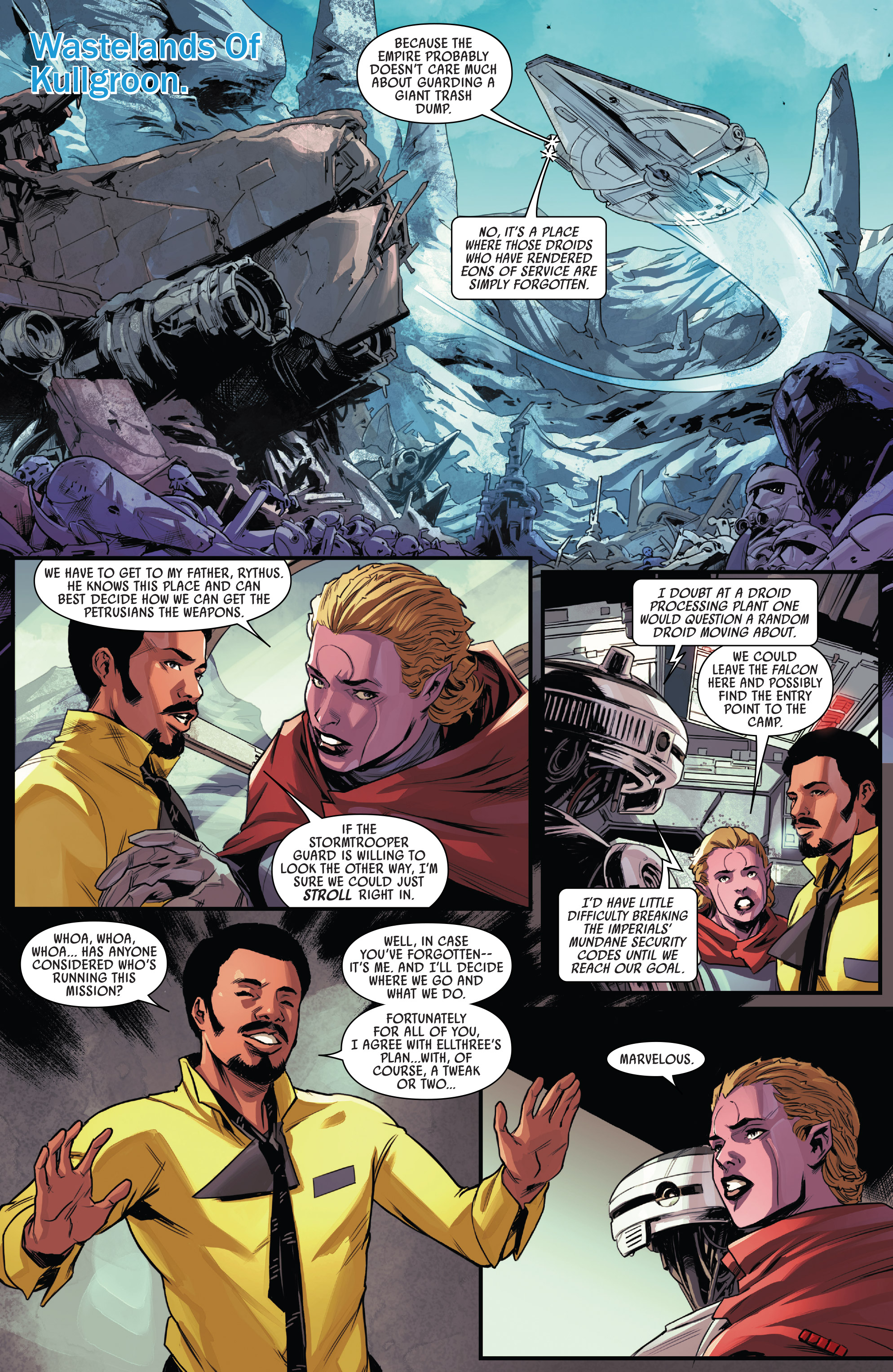 Star Wars: Lando - Double Or Nothing (2018) issue 2 - Page 6