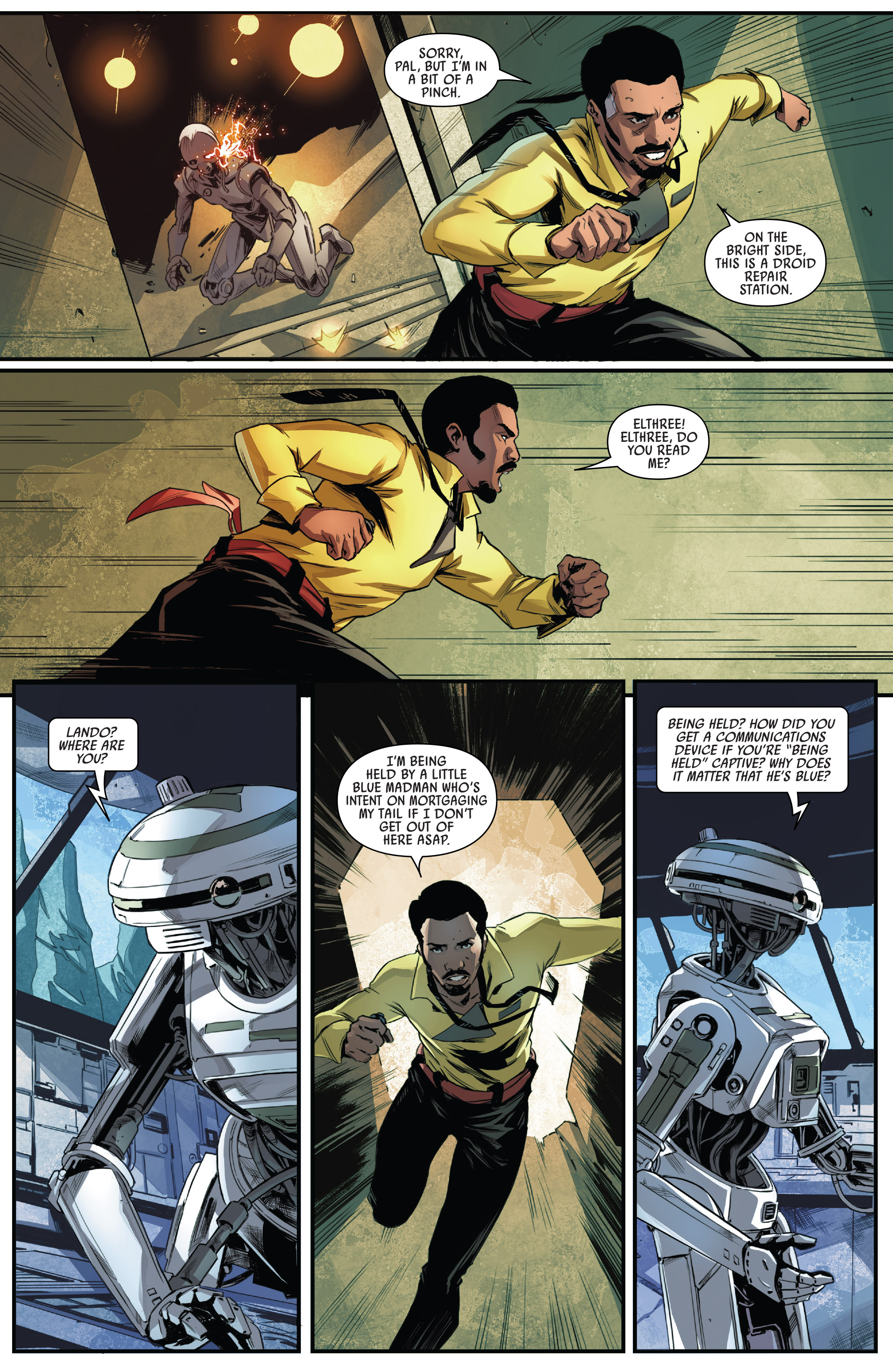 Star Wars: Lando - Double Or Nothing (2018) issue 3 - Page 11