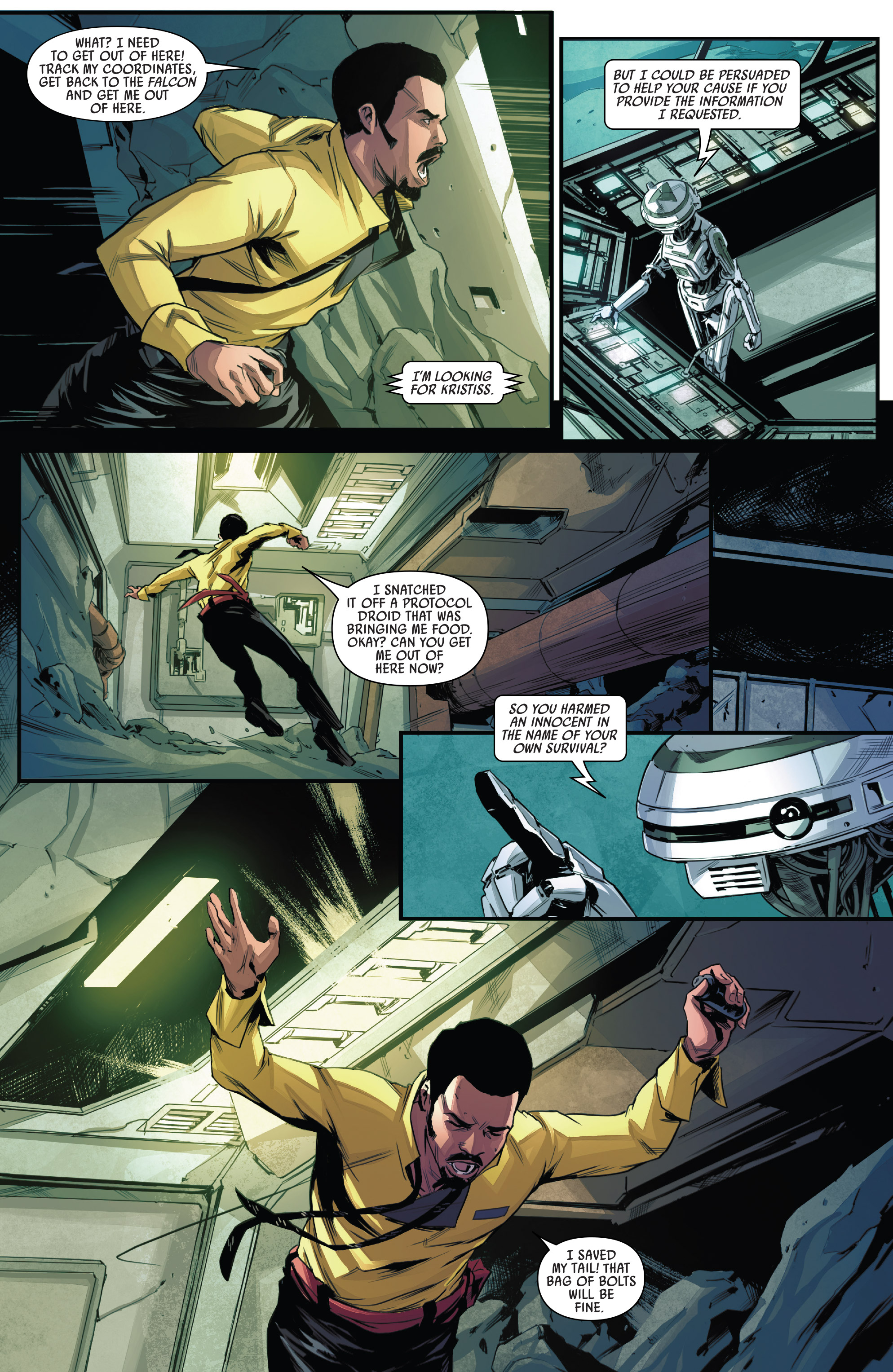 Star Wars: Lando - Double Or Nothing (2018) issue 3 - Page 12