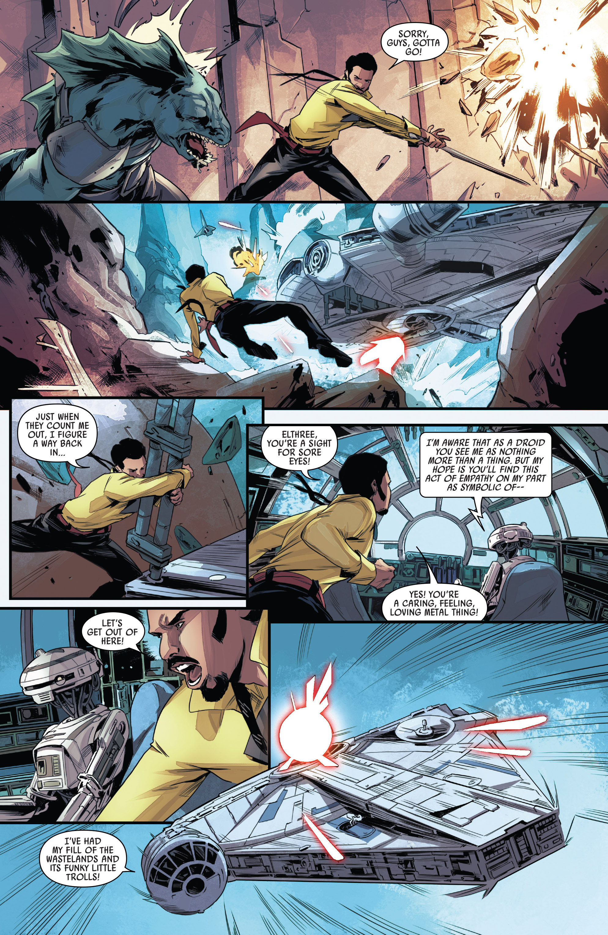 Star Wars: Lando - Double Or Nothing (2018) issue 3 - Page 19