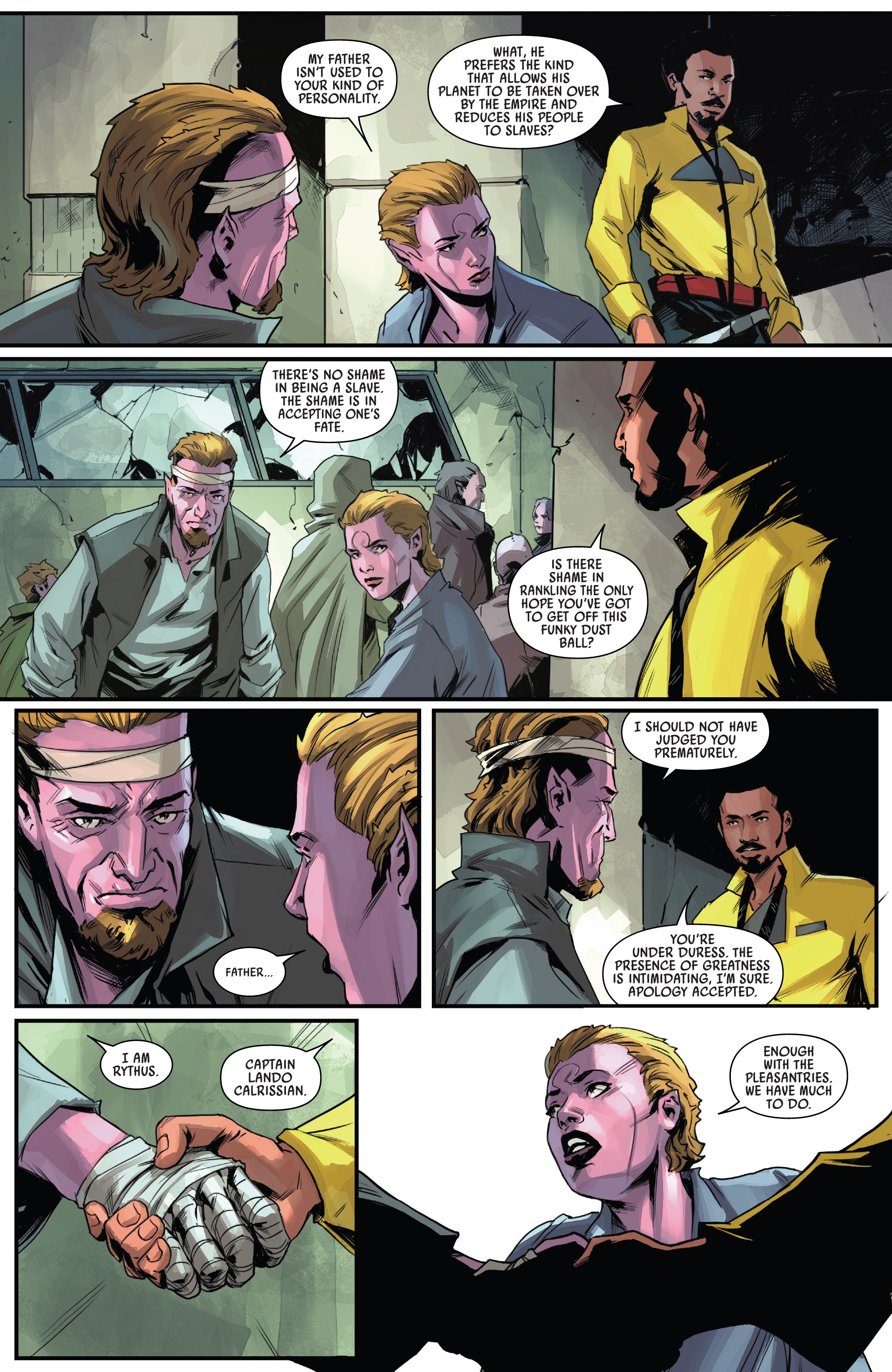 Star Wars: Lando - Double Or Nothing (2018) issue 4 - Page 12