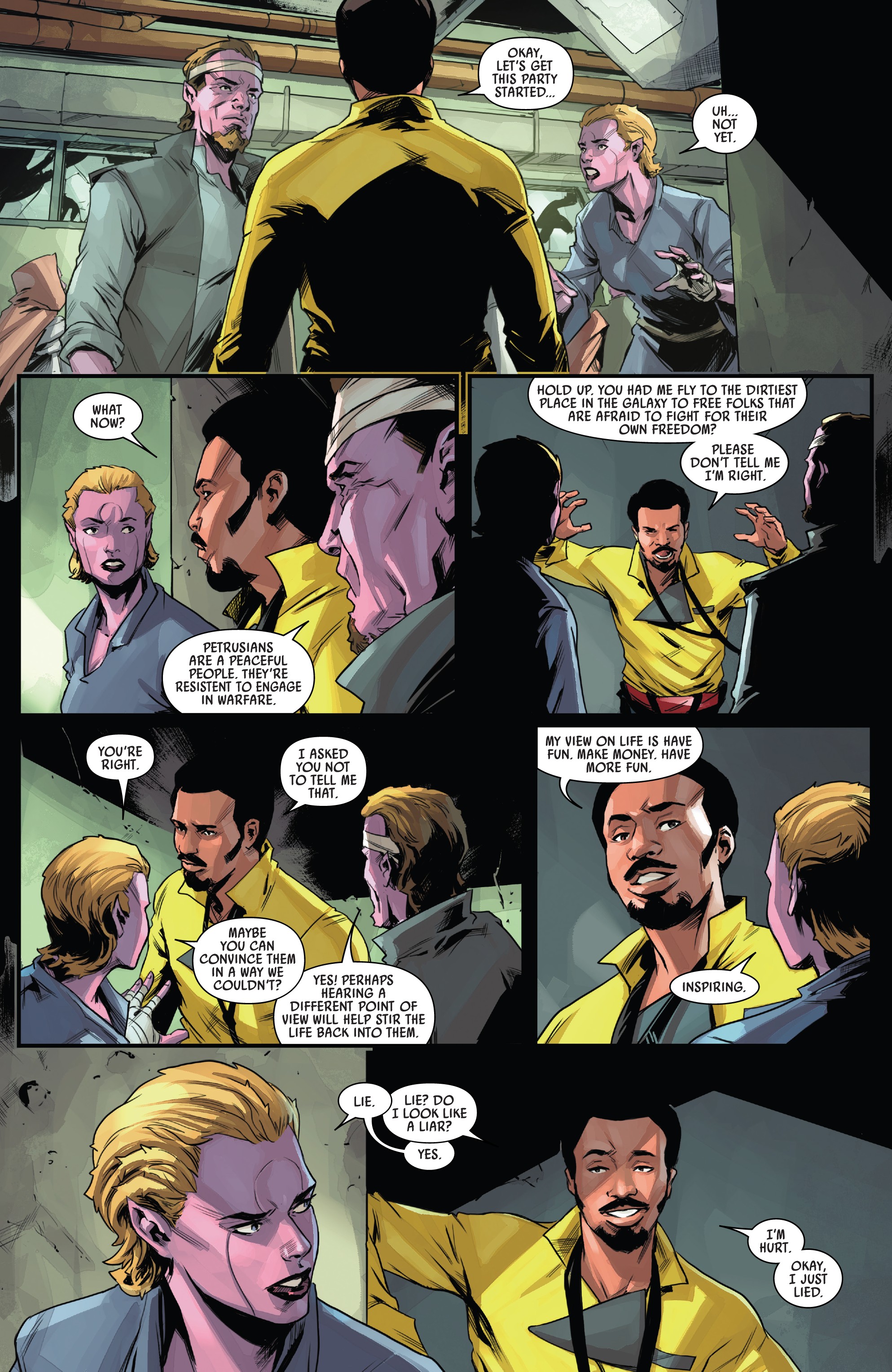 Star Wars: Lando - Double Or Nothing (2018) issue 4 - Page 13