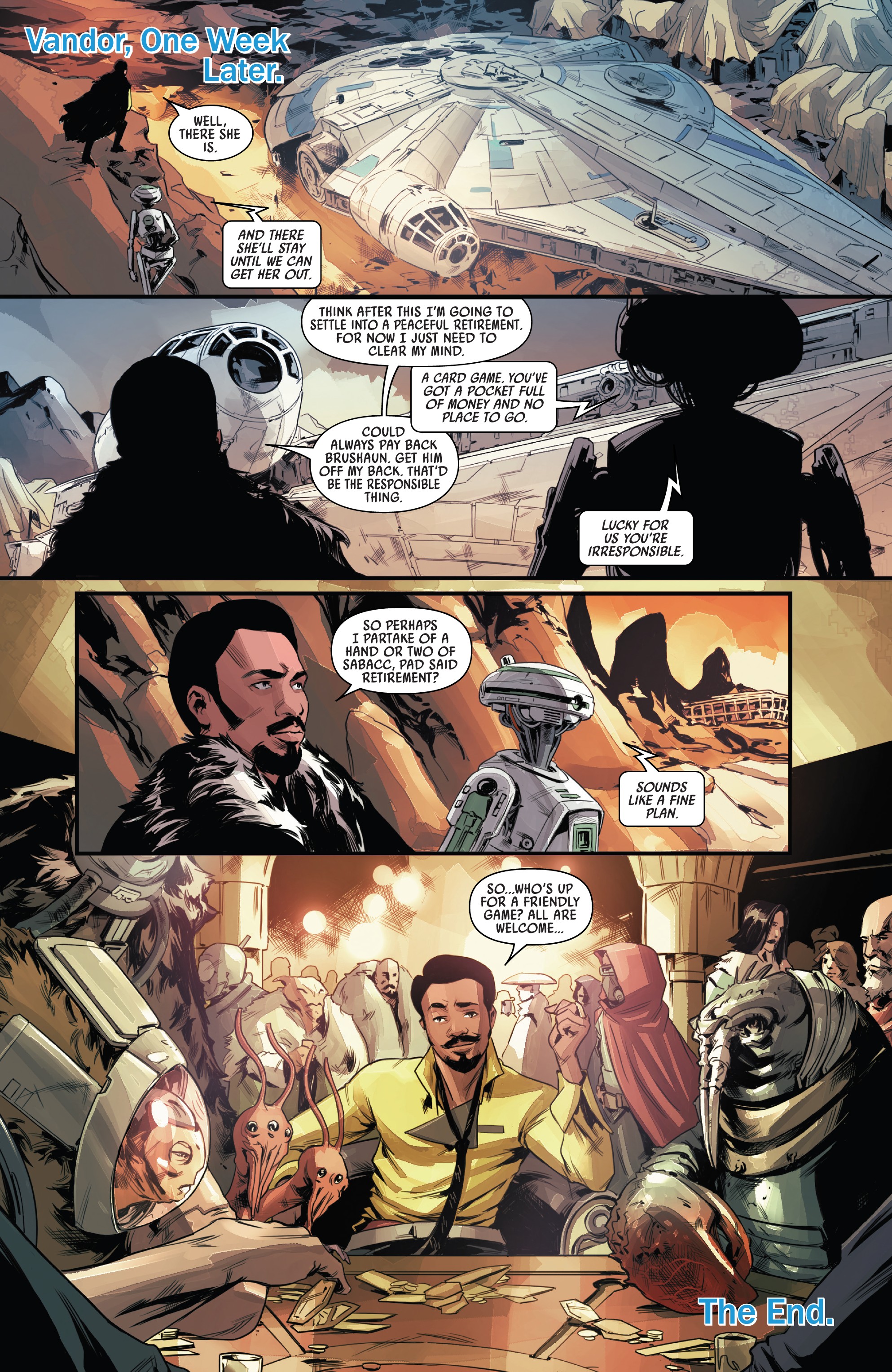 Star Wars: Lando - Double Or Nothing (2018) issue 5 - Page 22