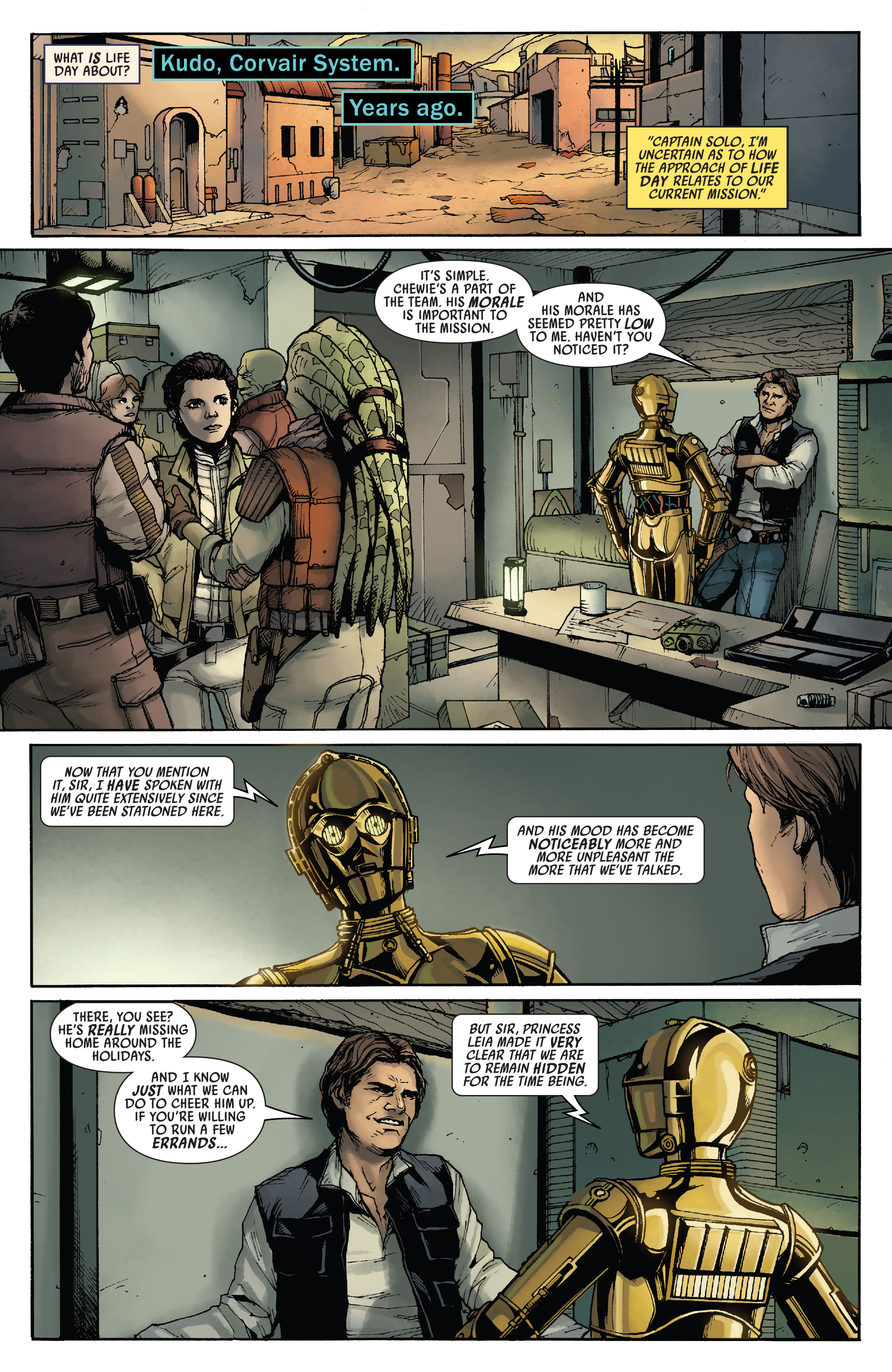 Star Wars: Life Day (2021-) issue 1 - Page 22