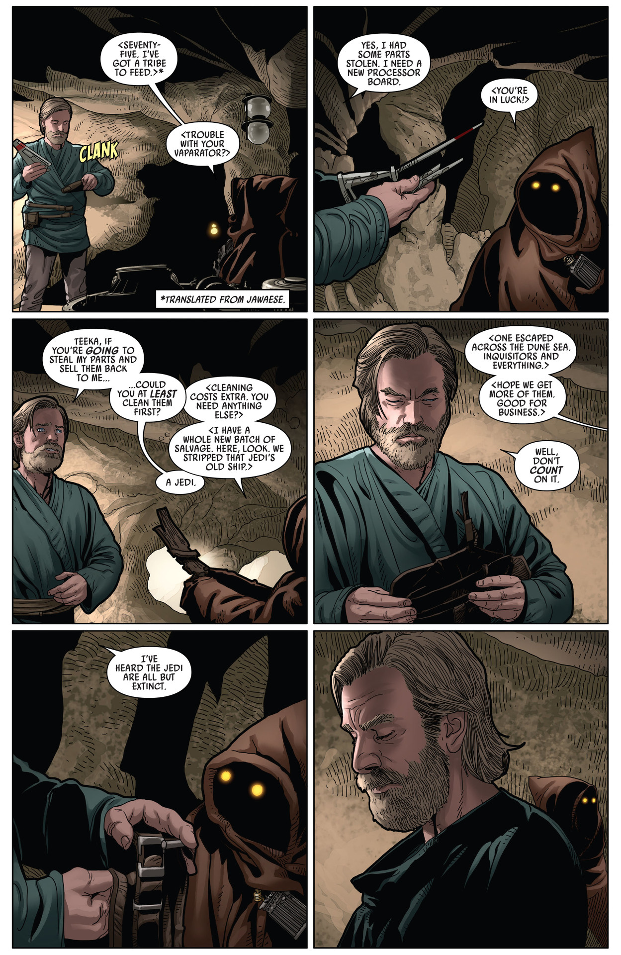 Star Wars: Obi-Wan Kenobi (2023-) issue 1 - Page 9