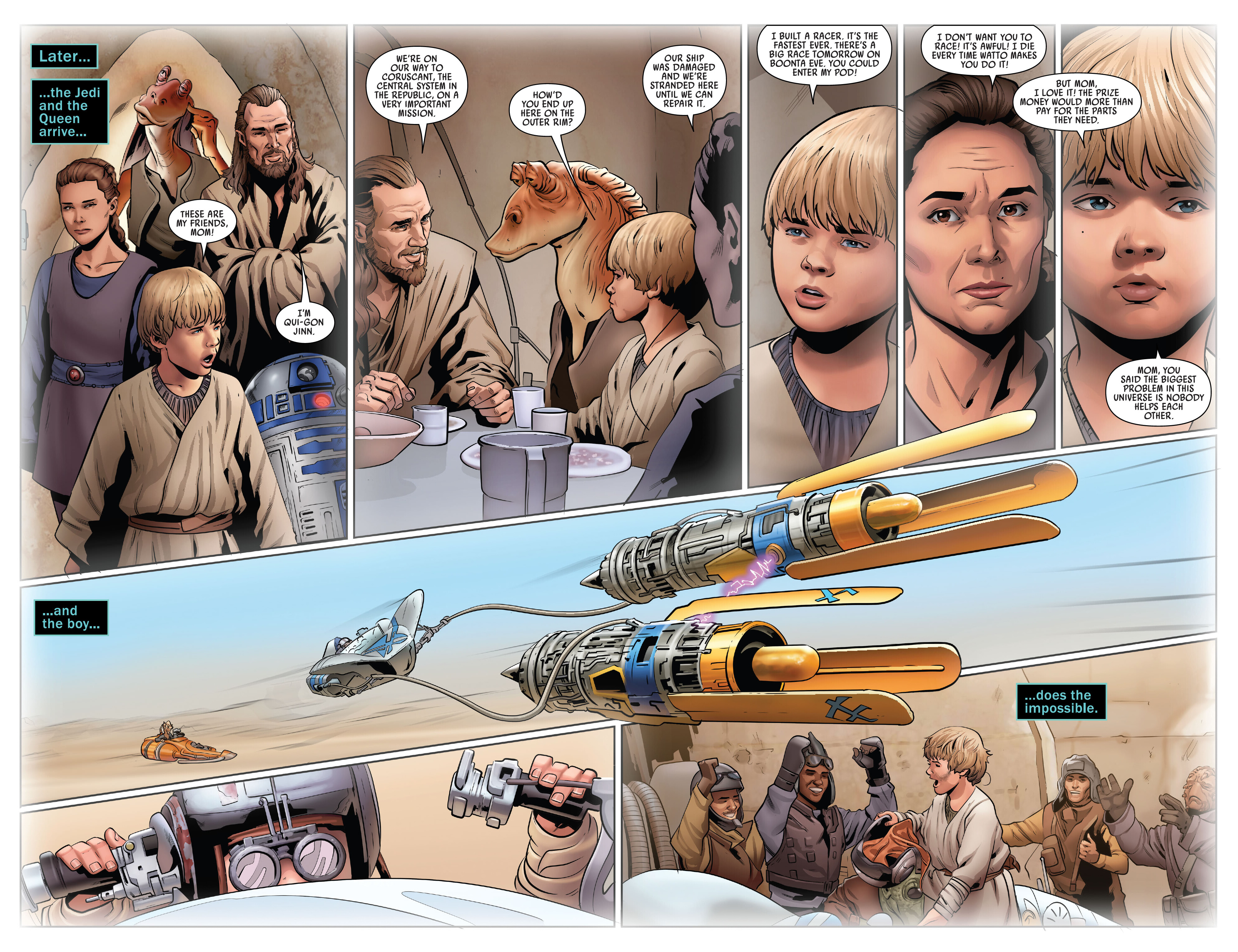 Star Wars: Phantom Menace 25th Anniversary Special (2024) issue 1 - Page 11