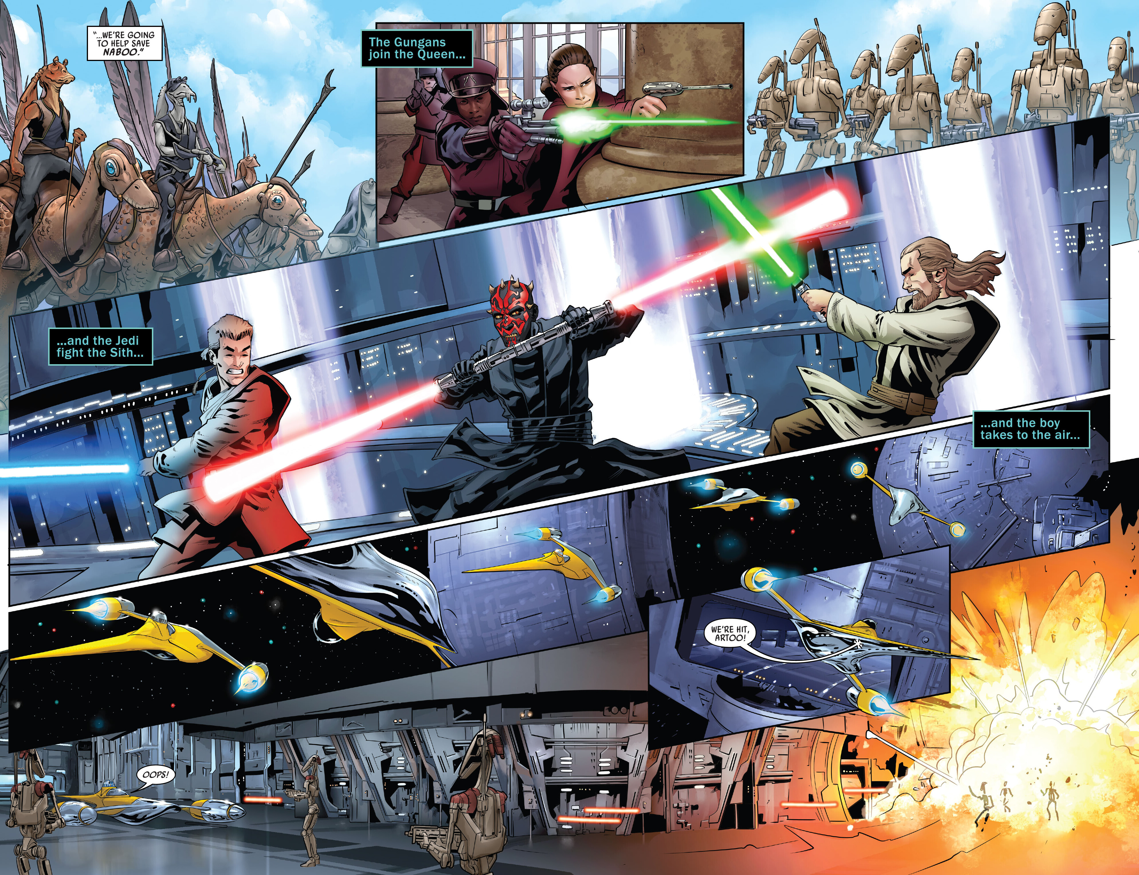 Star Wars: Phantom Menace 25th Anniversary Special (2024) issue 1 - Page 20