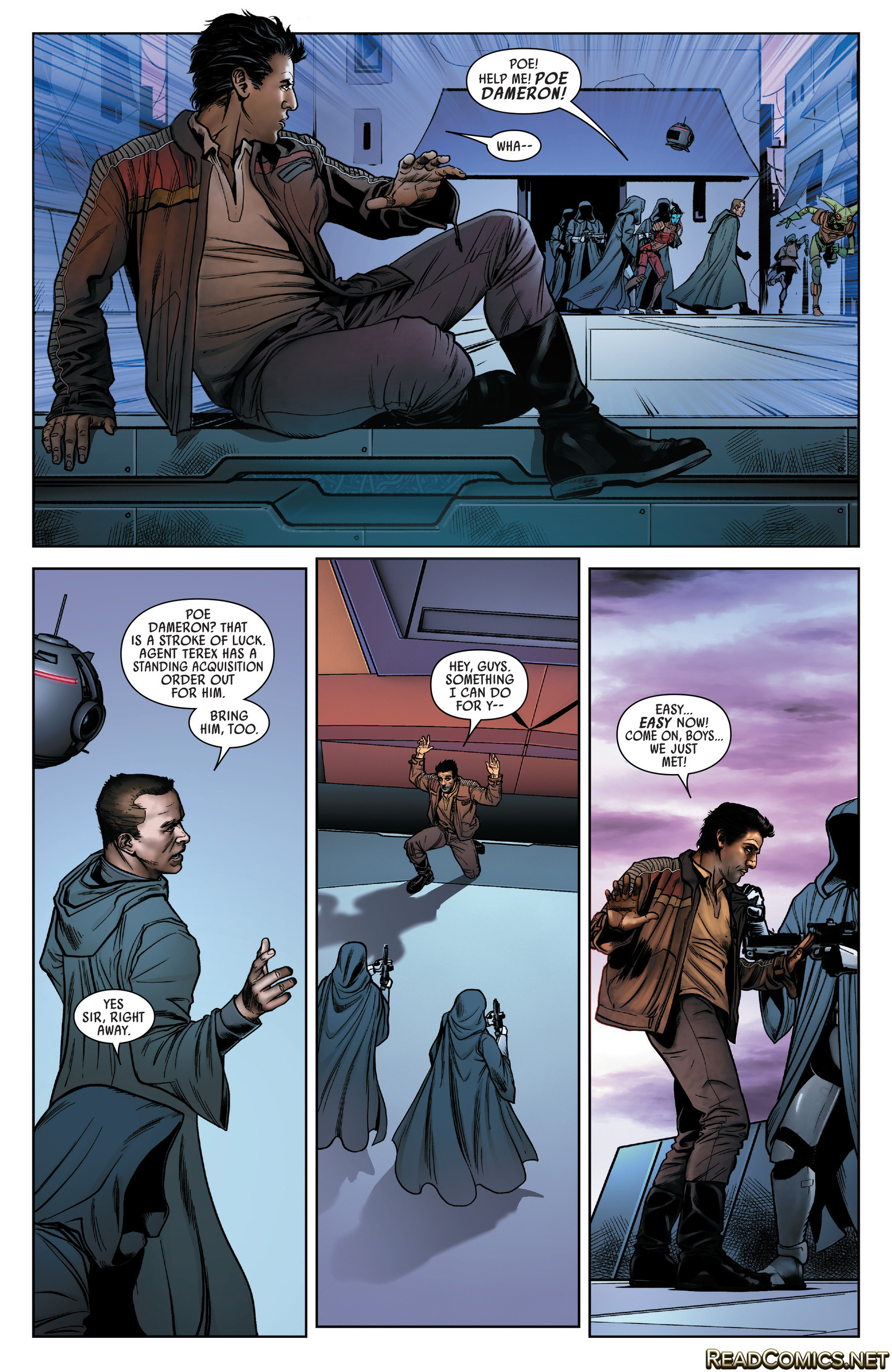 <b>Star</b> <b>Wars</b>: Poe <b>Dameron</b> (2016-) #7. ← prev. next chapter →. 1 2 3 4 5 6 7 8 ...