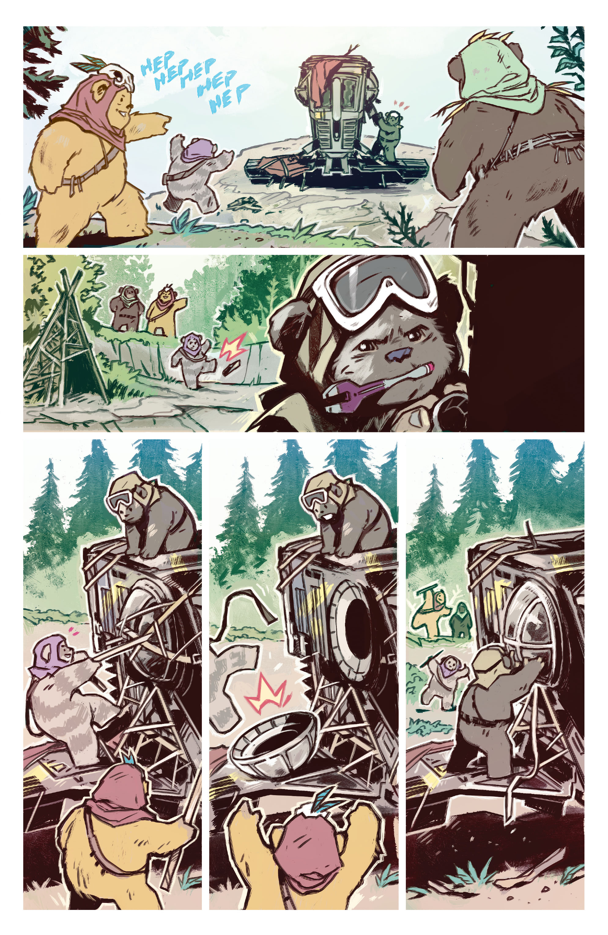 Star Wars: Return of the Jedi – Ewoks (2023-) issue 1 - Page 26