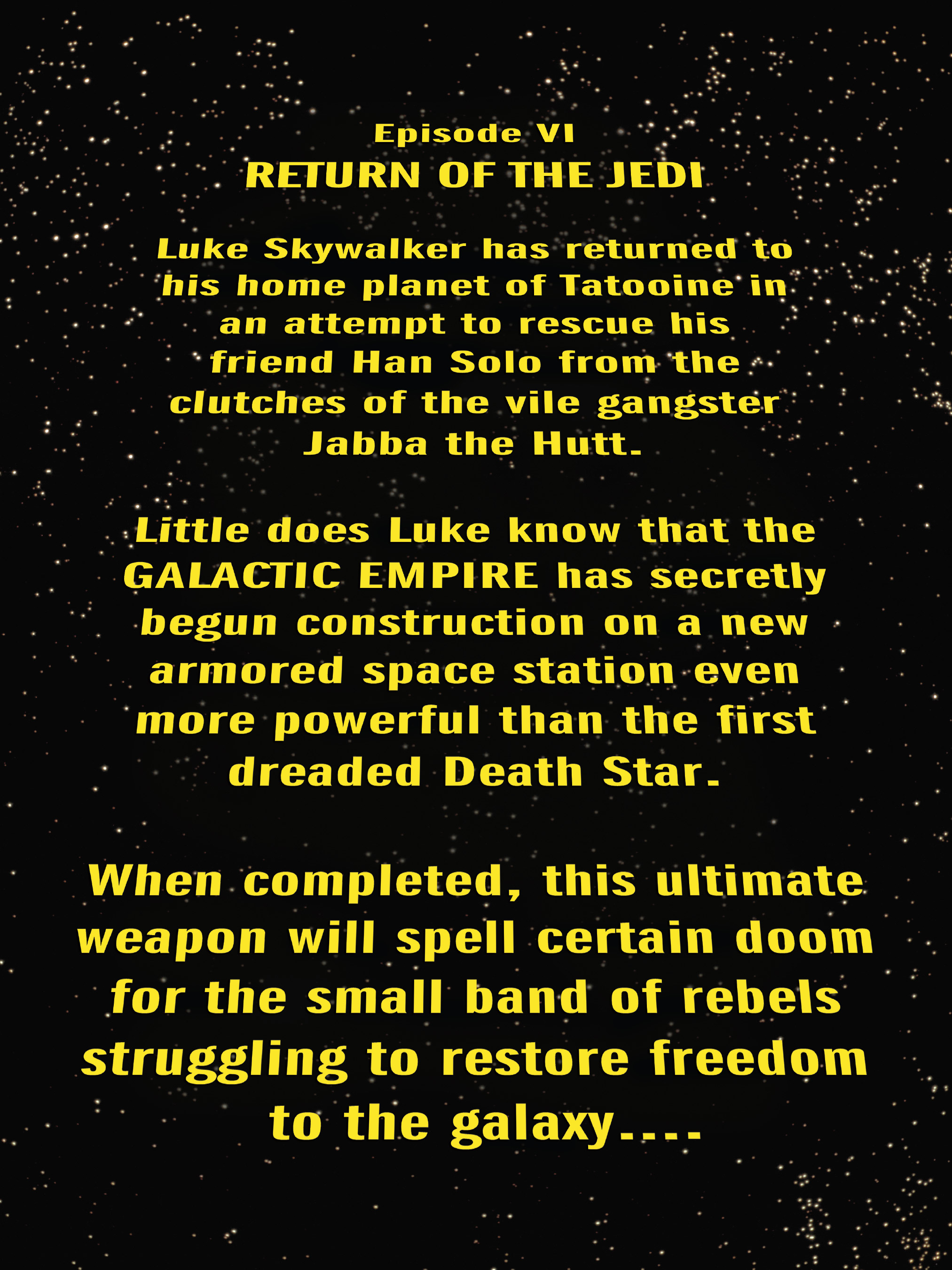 Star Wars: Return of the Jedi Graphic Novel Adaptation (2019) issue 1 - Page 7