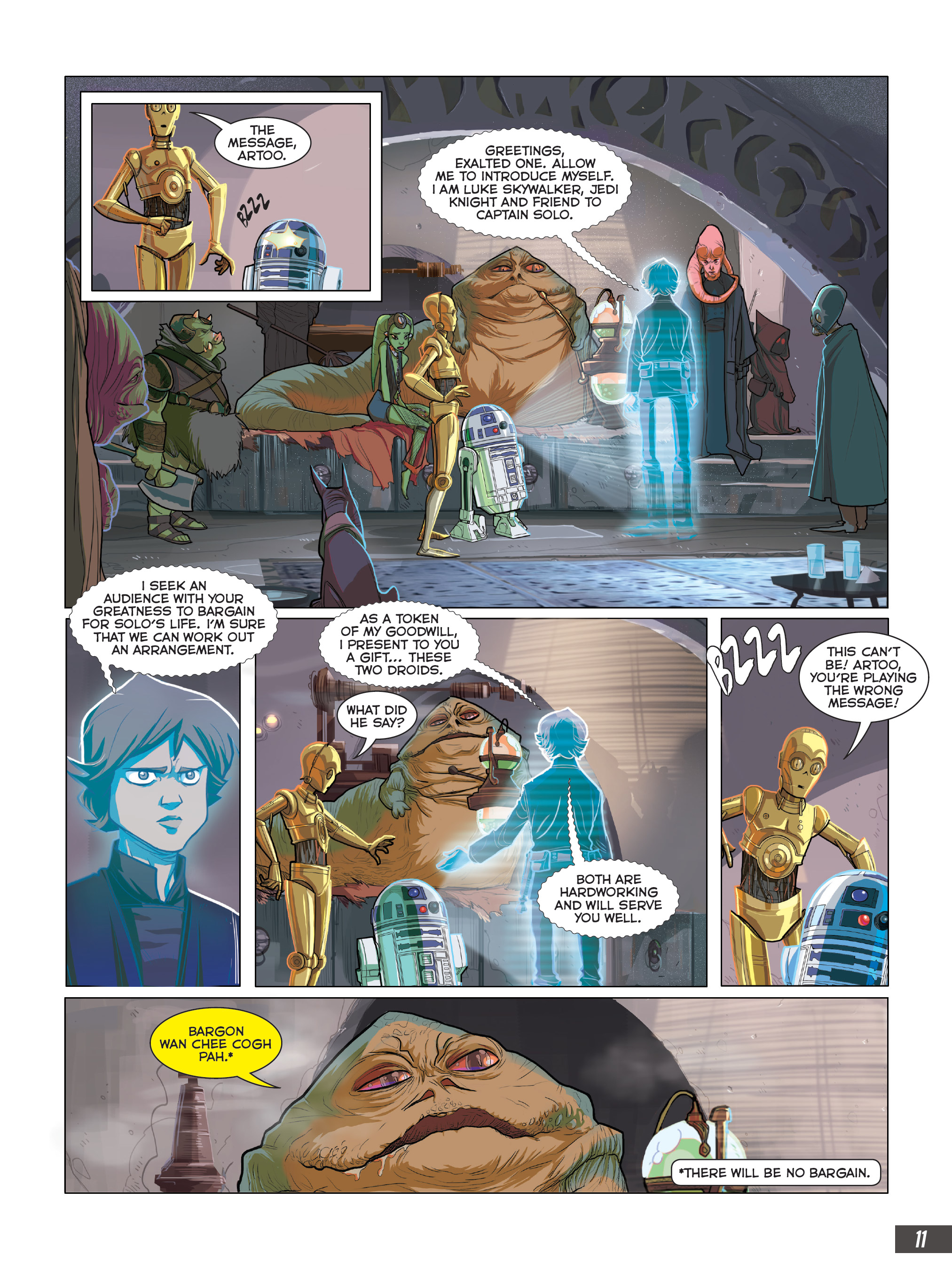 Star Wars: Return of the Jedi Graphic Novel Adaptation (2019) issue 1 - Page 12