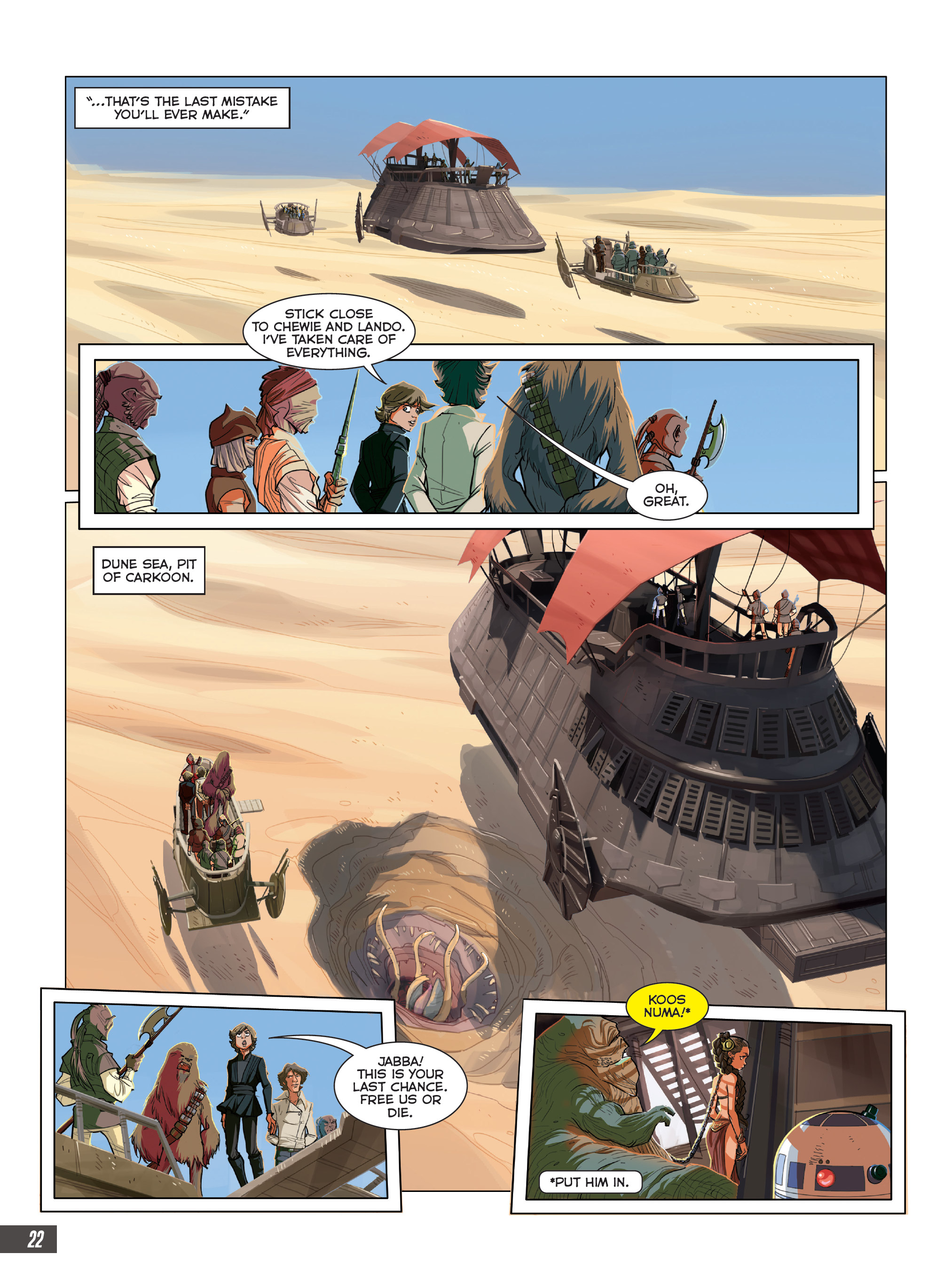 Star Wars: Return of the Jedi Graphic Novel Adaptation (2019) issue 1 - Page 23