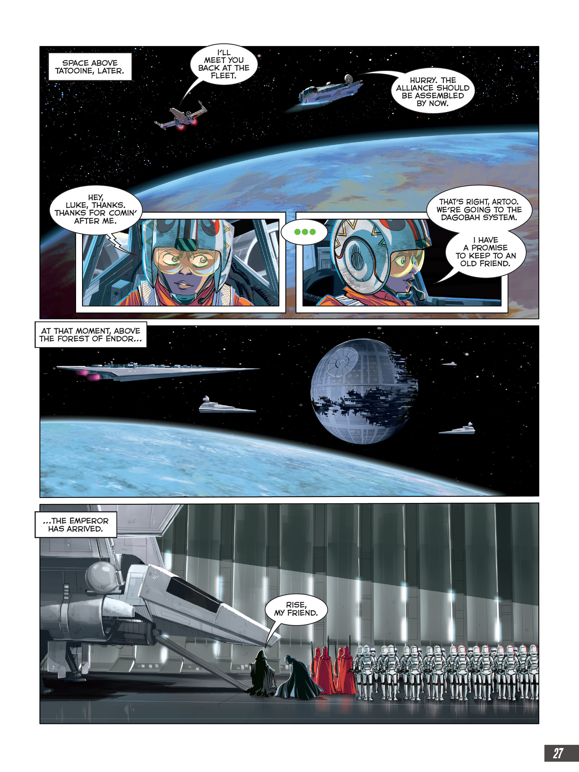 Star Wars: Return of the Jedi Graphic Novel Adaptation (2019) issue 1 - Page 28