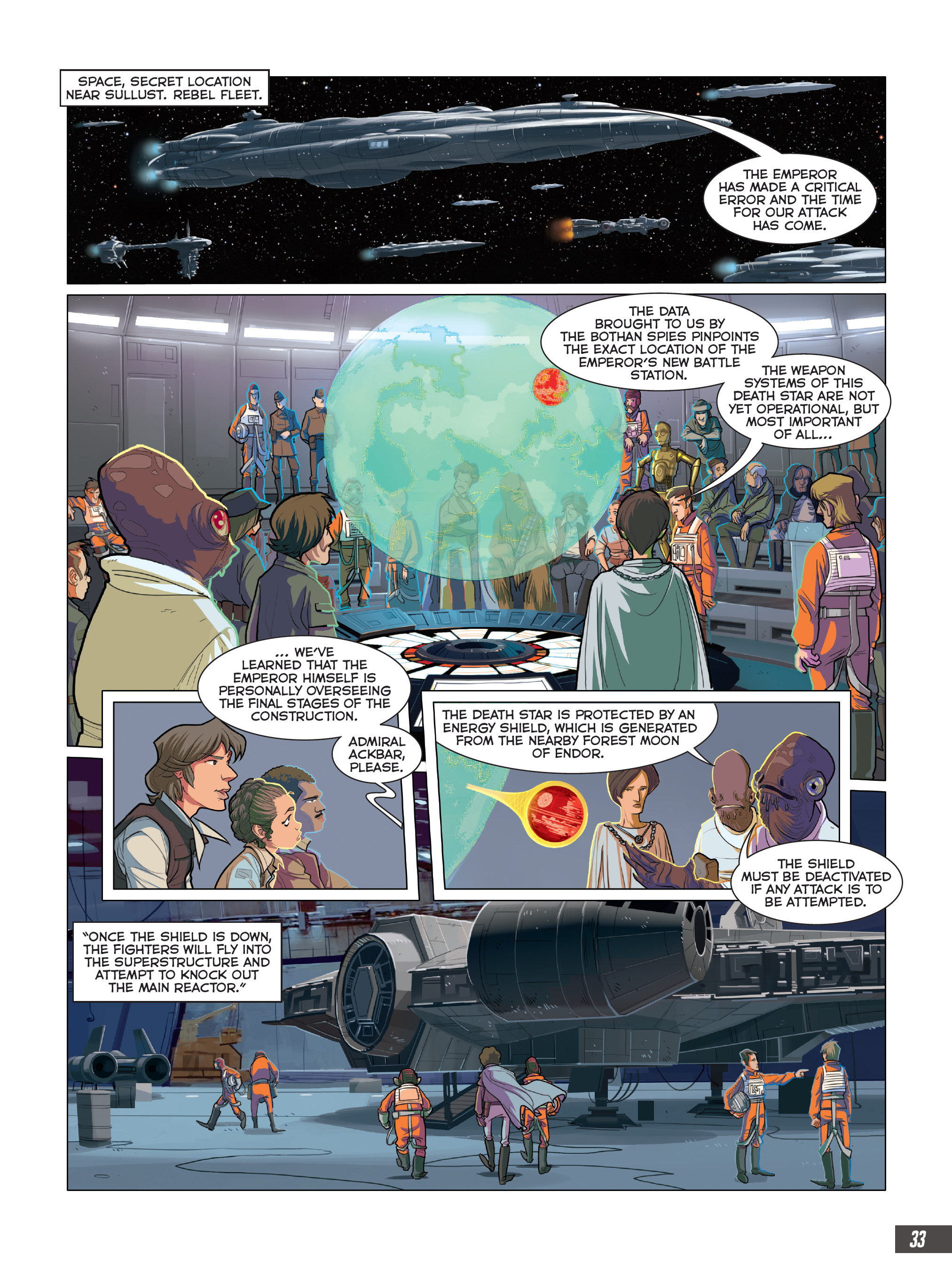 Star Wars: Return of the Jedi Graphic Novel Adaptation (2019) issue 1 - Page 34