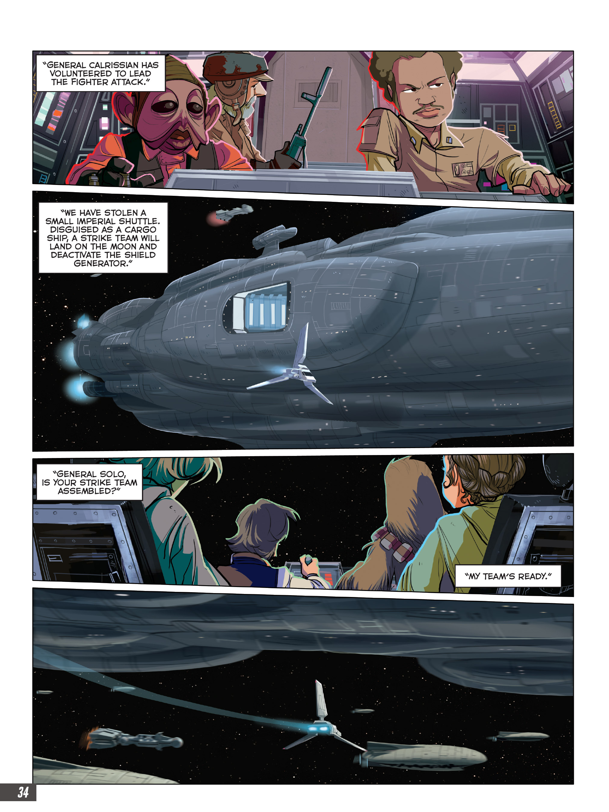 Star Wars: Return of the Jedi Graphic Novel Adaptation (2019) issue 1 - Page 35