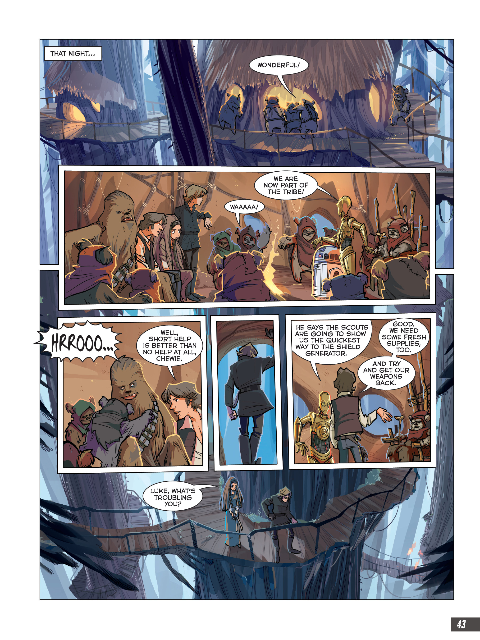 Star Wars: Return of the Jedi Graphic Novel Adaptation (2019) issue 1 - Page 44