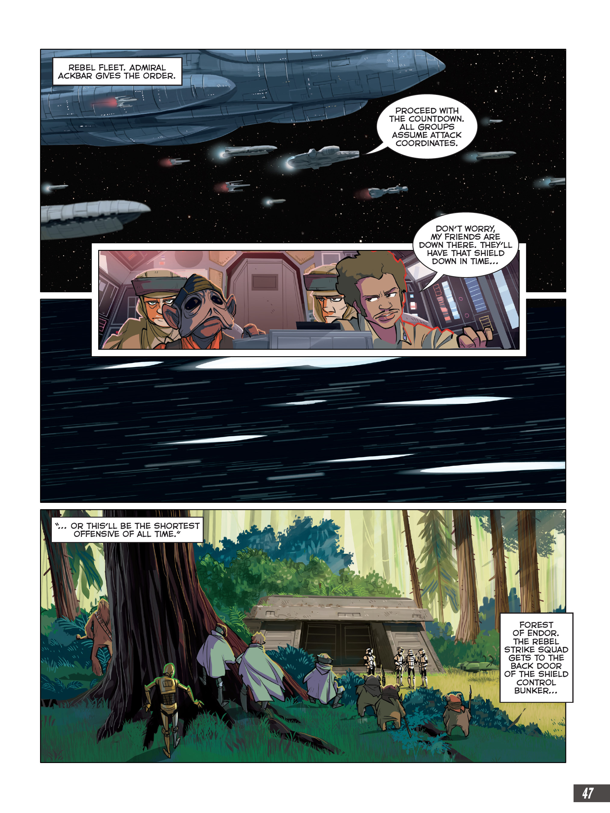 Star Wars: Return of the Jedi Graphic Novel Adaptation (2019) issue 1 - Page 48