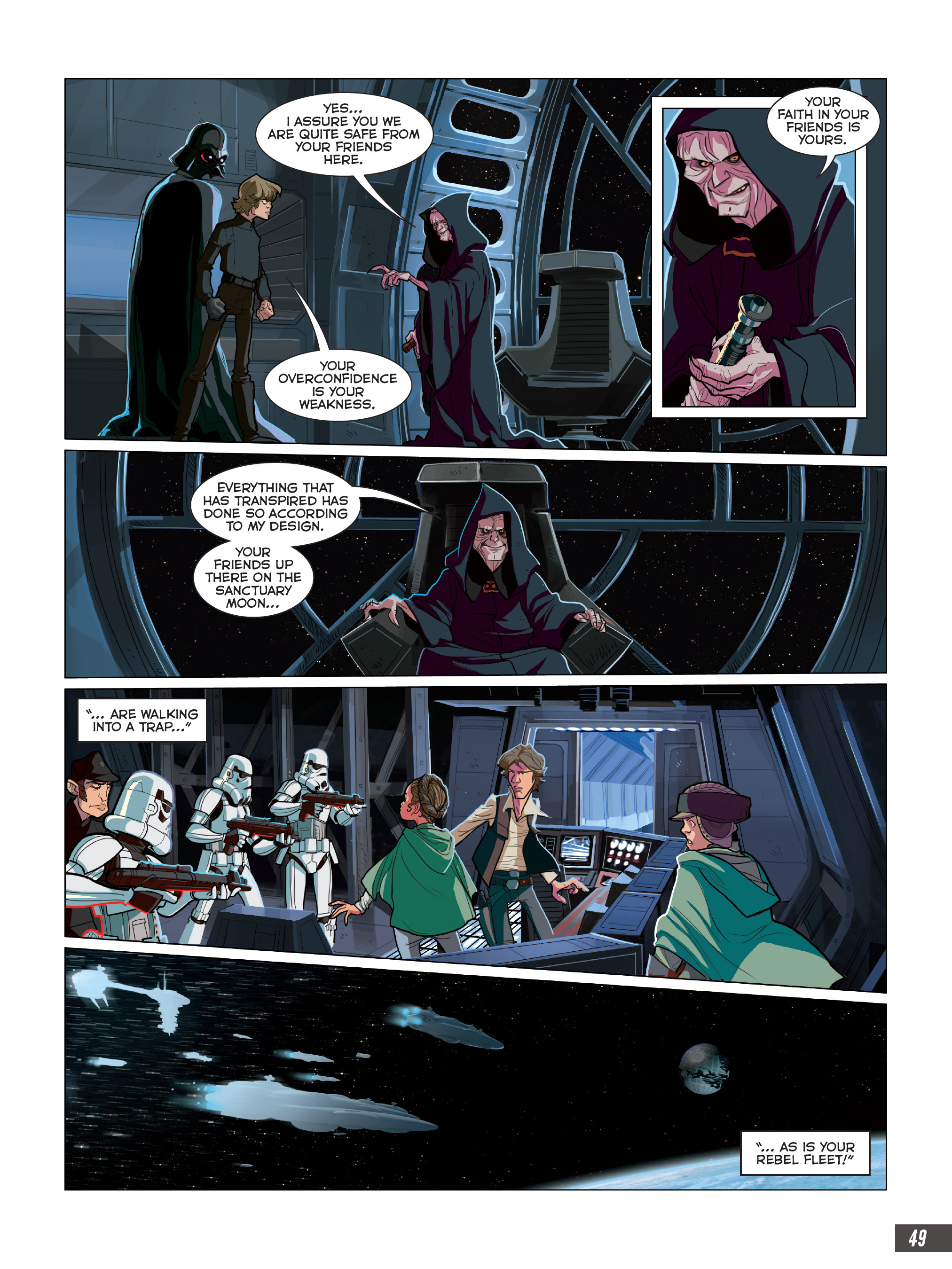 Star Wars: Return of the Jedi Graphic Novel Adaptation (2019) issue 1 - Page 50