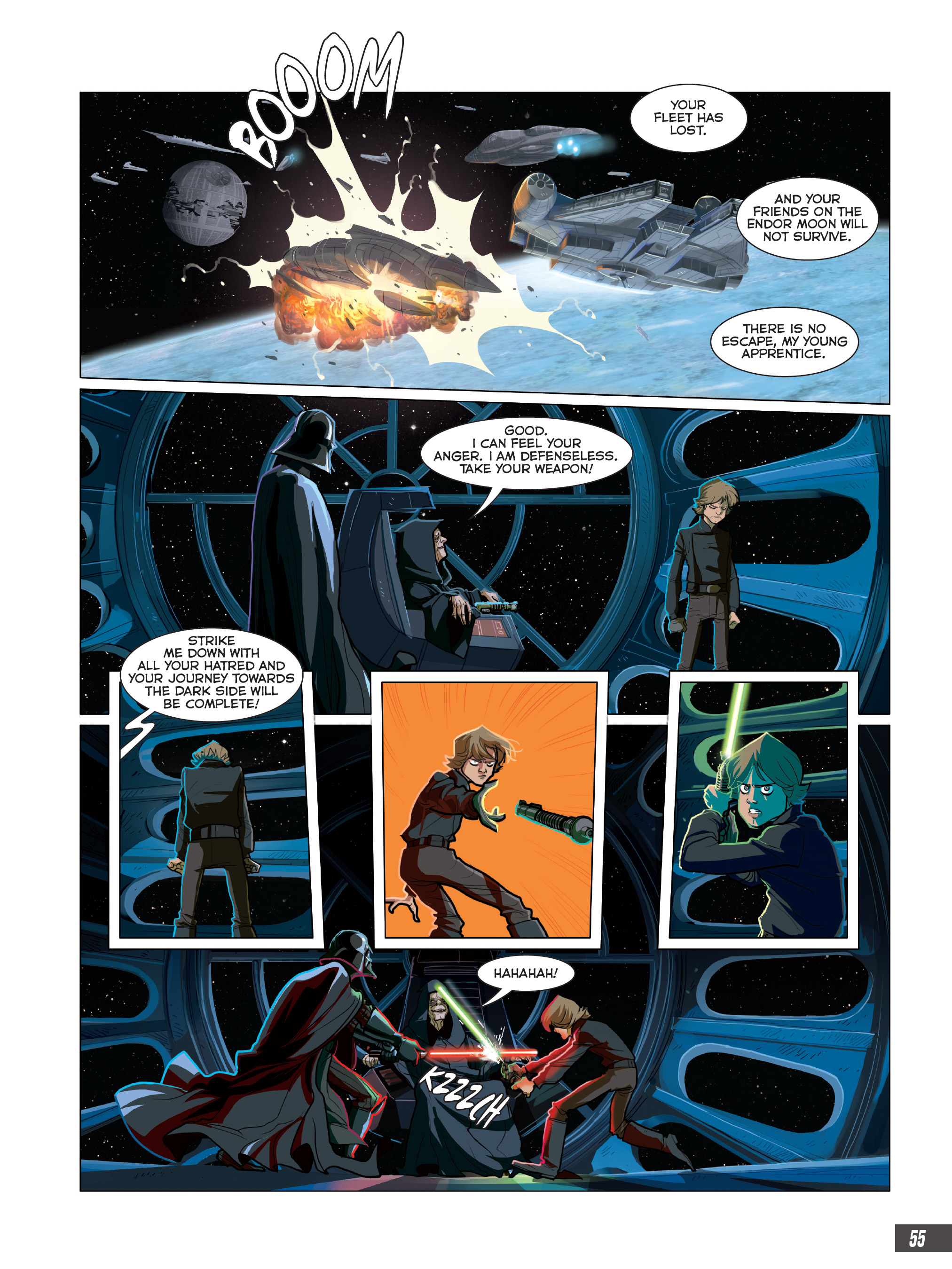 Star Wars: Return of the Jedi Graphic Novel Adaptation (2019) issue 1 - Page 56