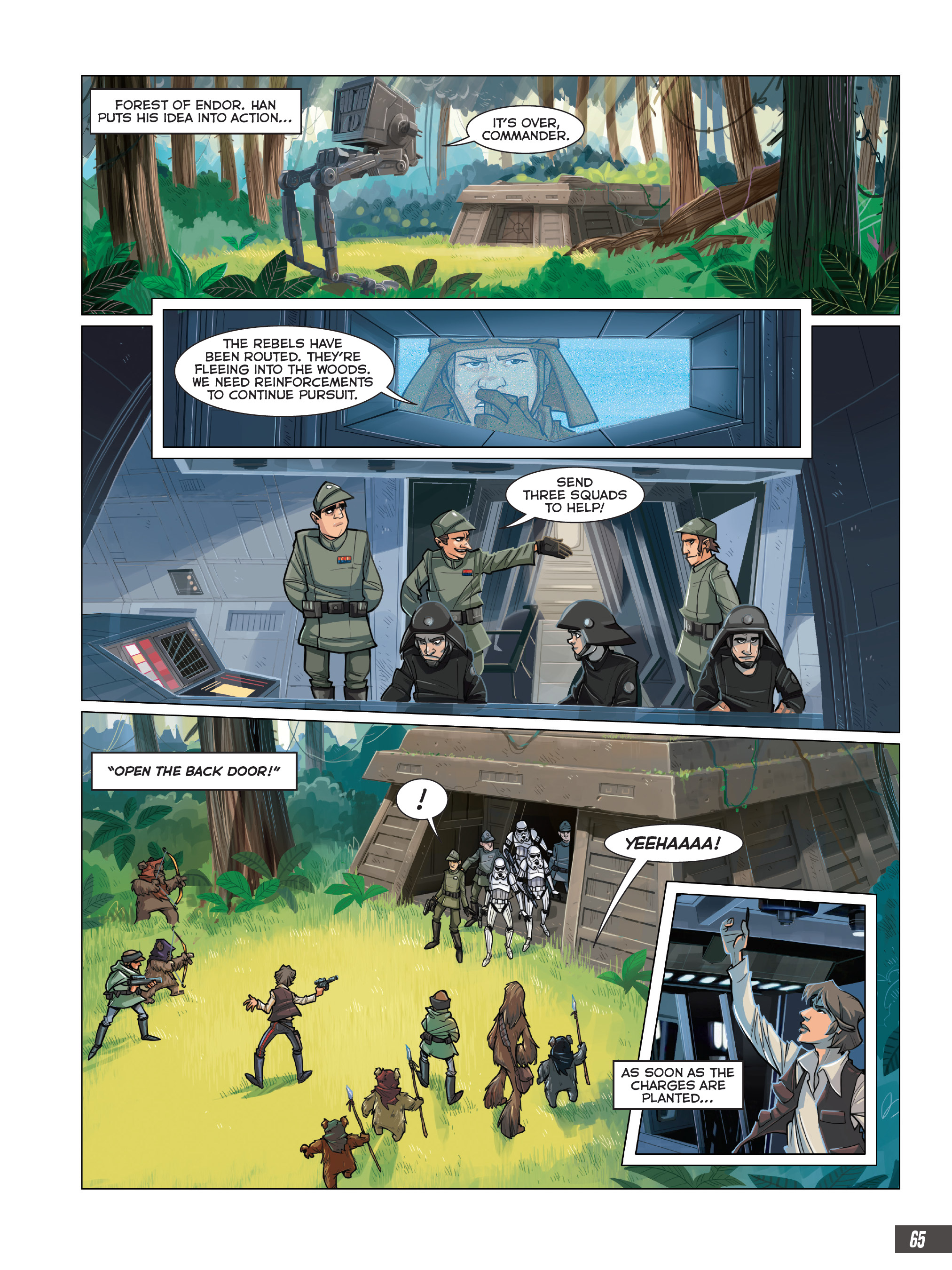 Star Wars: Return of the Jedi Graphic Novel Adaptation (2019) issue 1 - Page 66