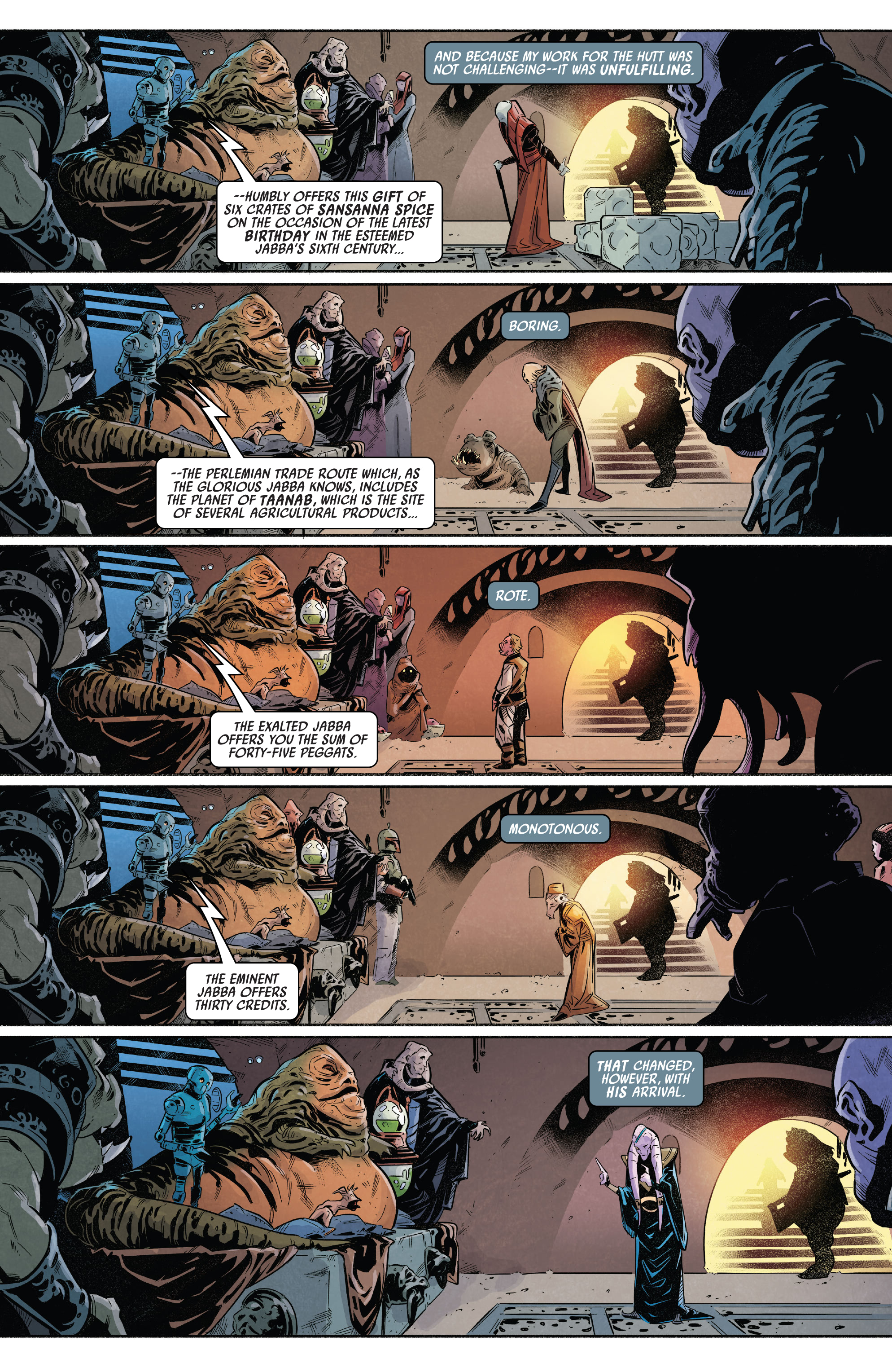 Star Wars: Return of the Jedi – Jabba's Palace (2023-) issue 1 - Page 5