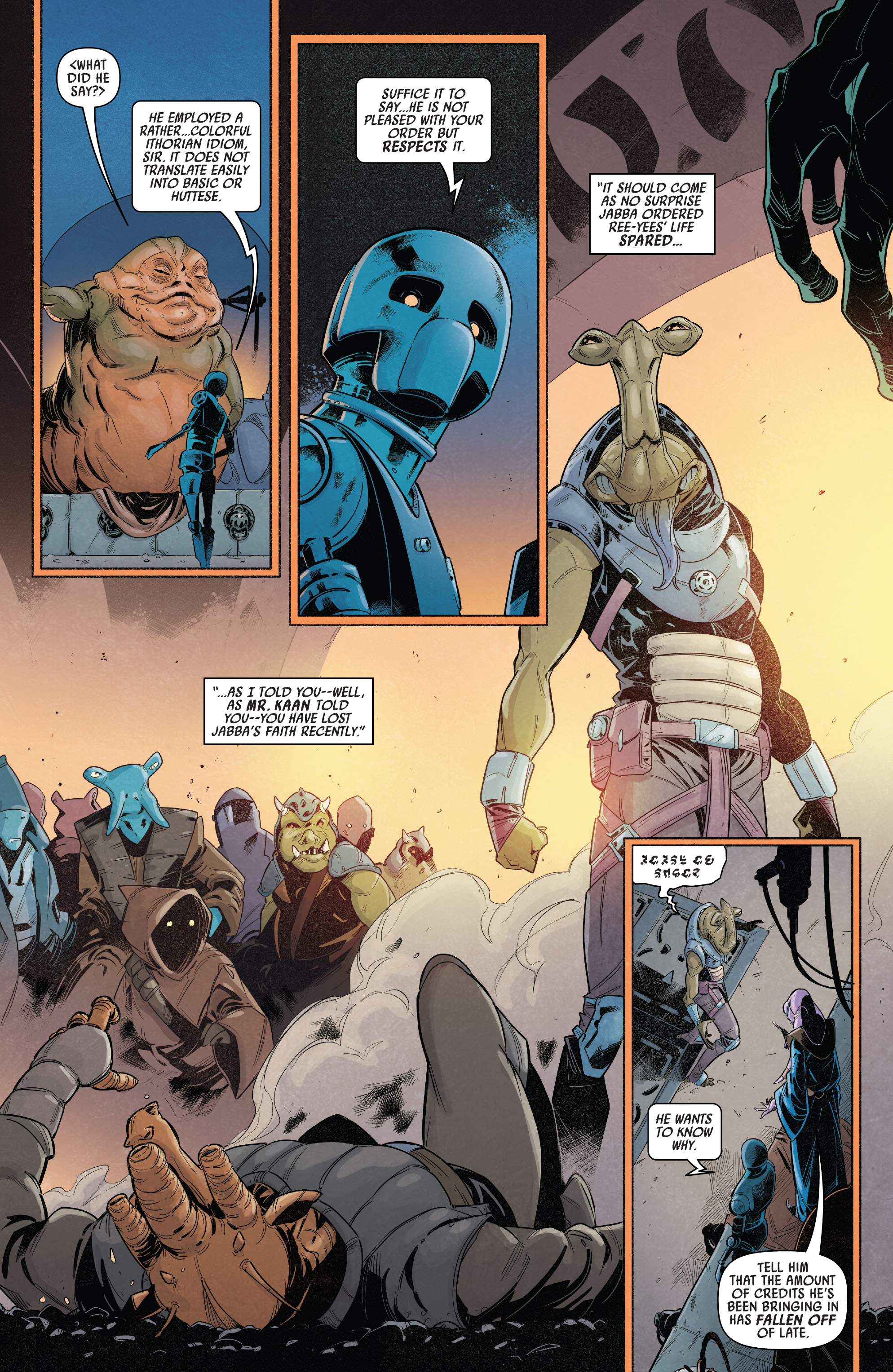 Star Wars: Return of the Jedi – Jabba's Palace (2023-) issue 1 - Page 17