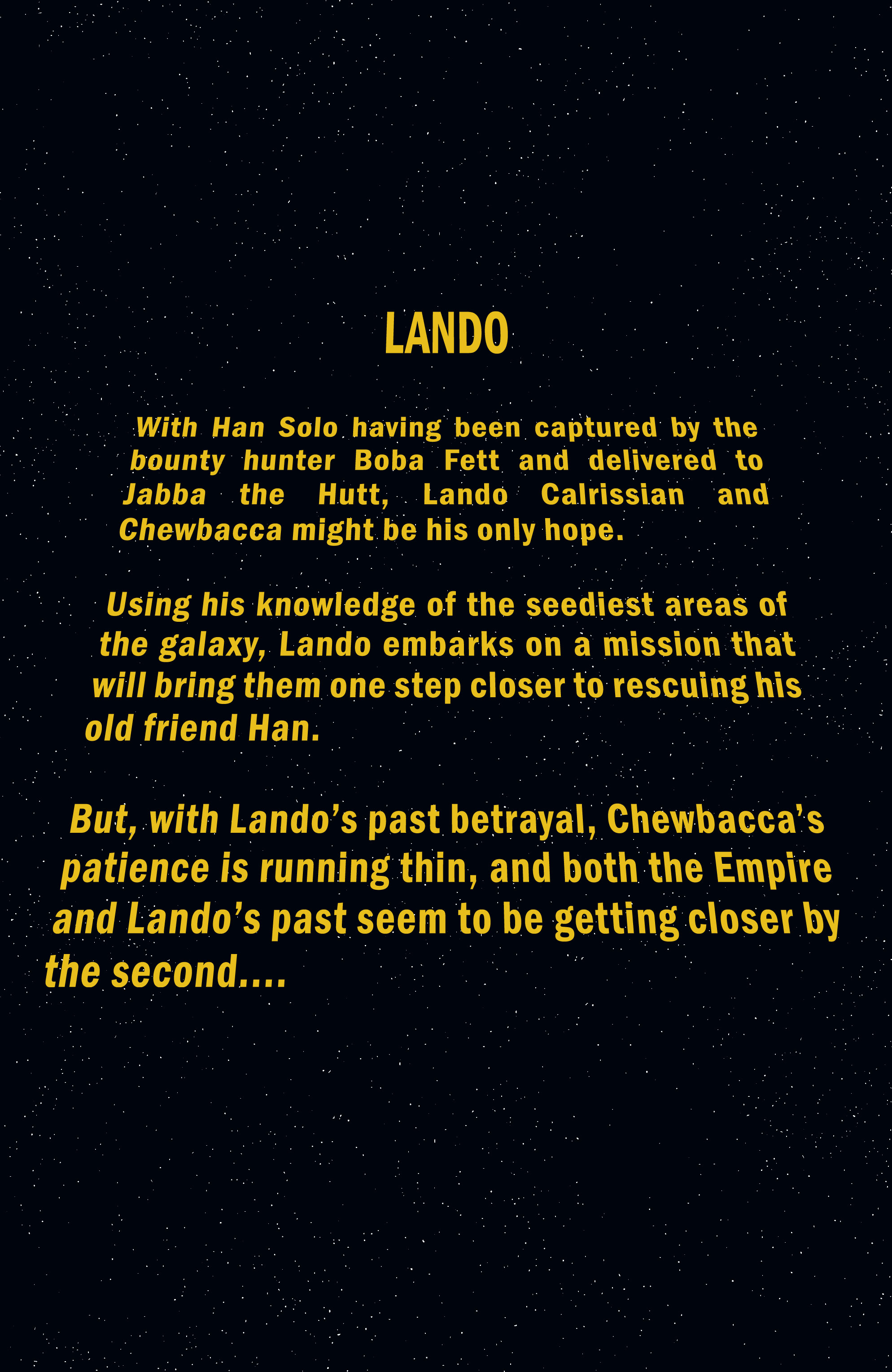 Star Wars: Return of the Jedi - Lando (2023-): Chapter 1 - Page 2