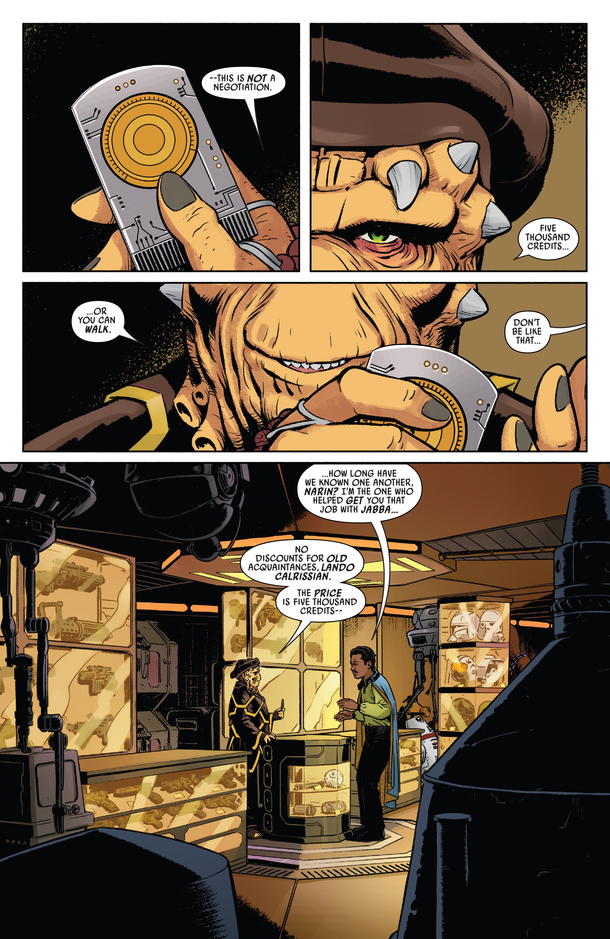Star Wars: Return of the Jedi - Lando (2023-): Chapter 1 - Page 3