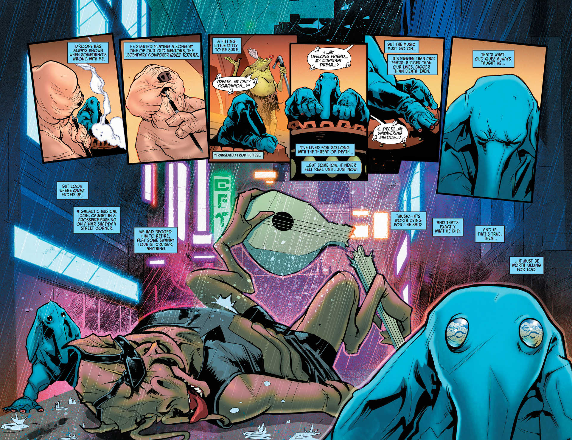 Star Wars: Return of the Jedi – Max Rebo (2023-) issue 1 - Page 4