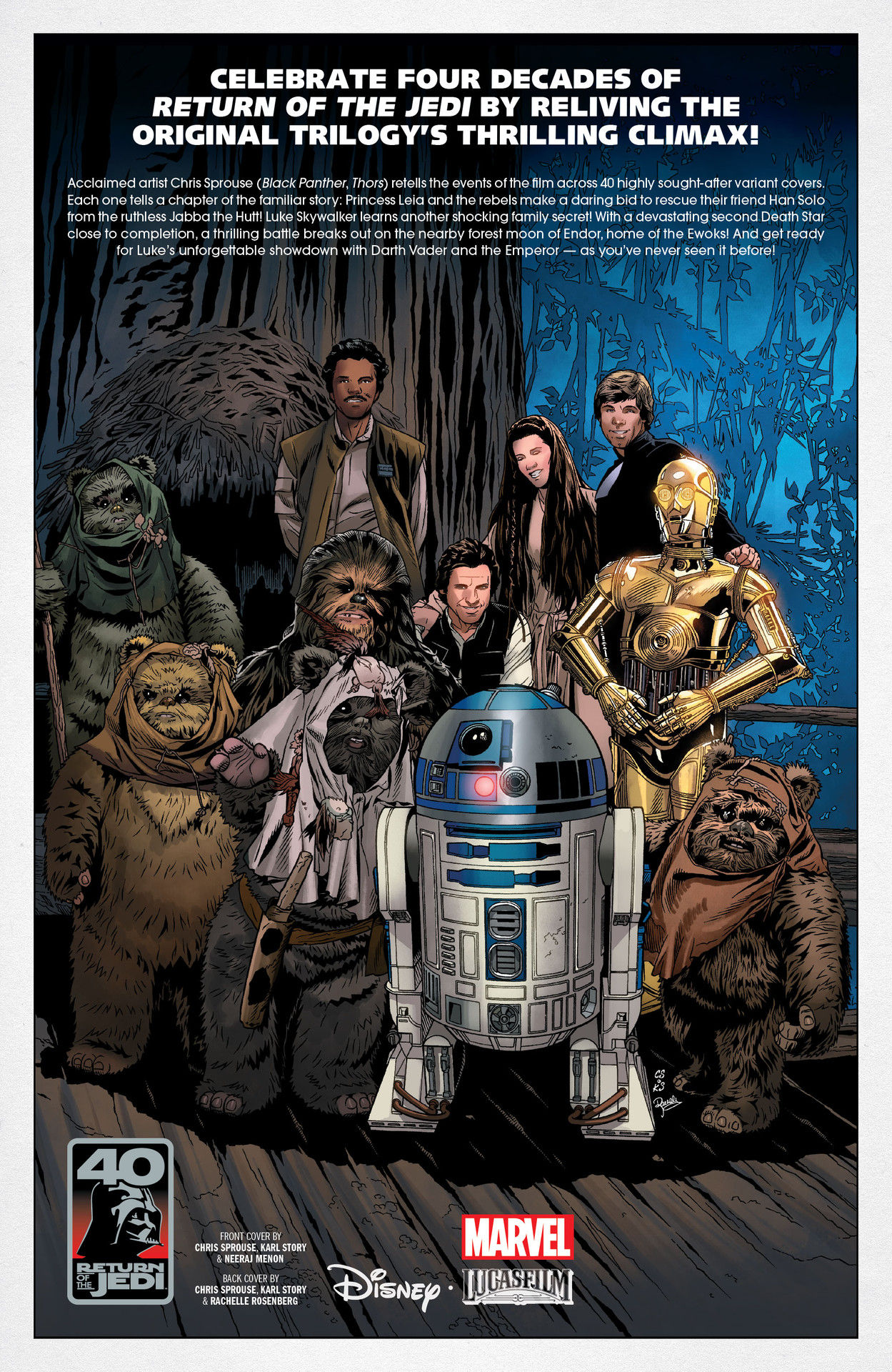 Star Wars: Return of the Jedi - The 40th Anniversary Covers (2023) issue 1 - Page 54