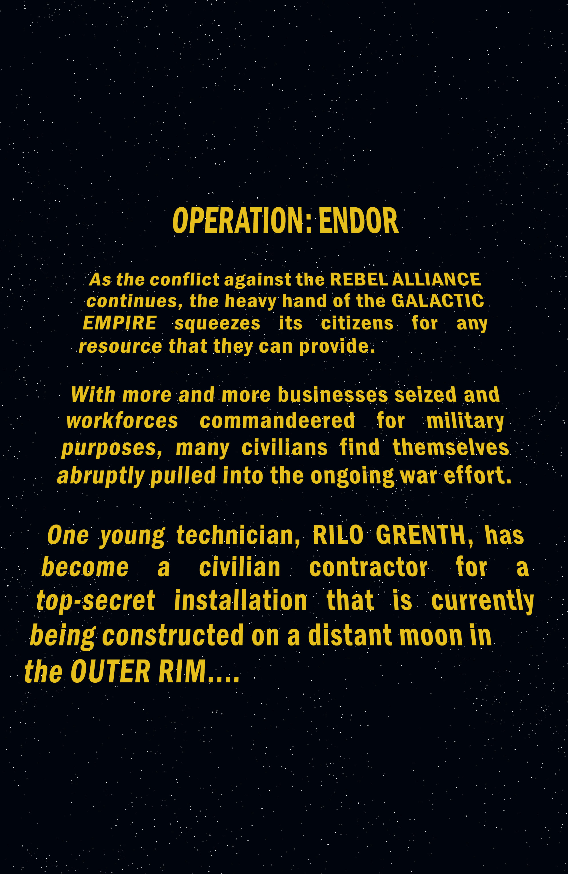 Star Wars: Return of the Jedi - The Empire (2023-) issue 1 - Page 2