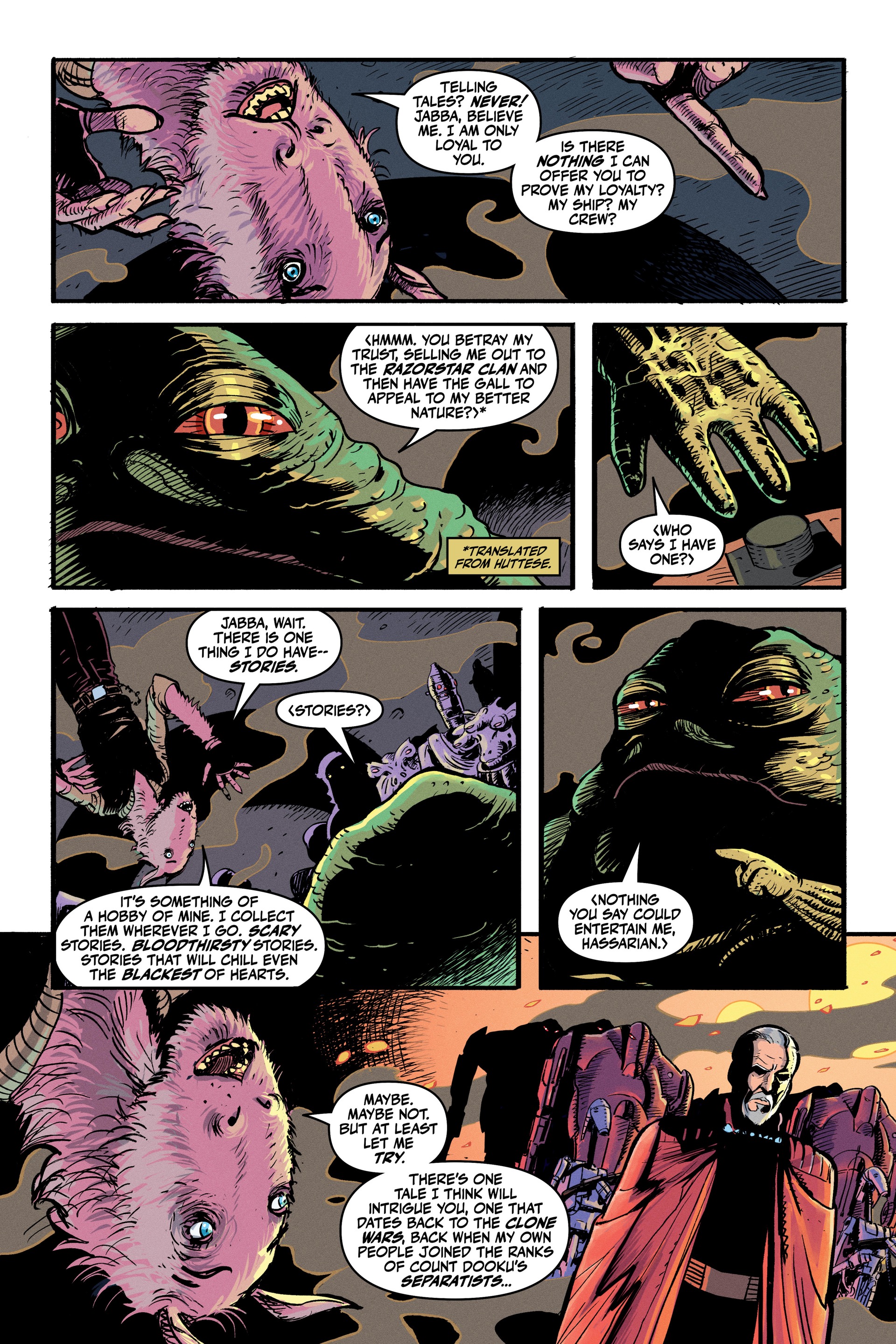 Star Wars: Tales from the Rancor Pit (2023) issue HC - Page 8