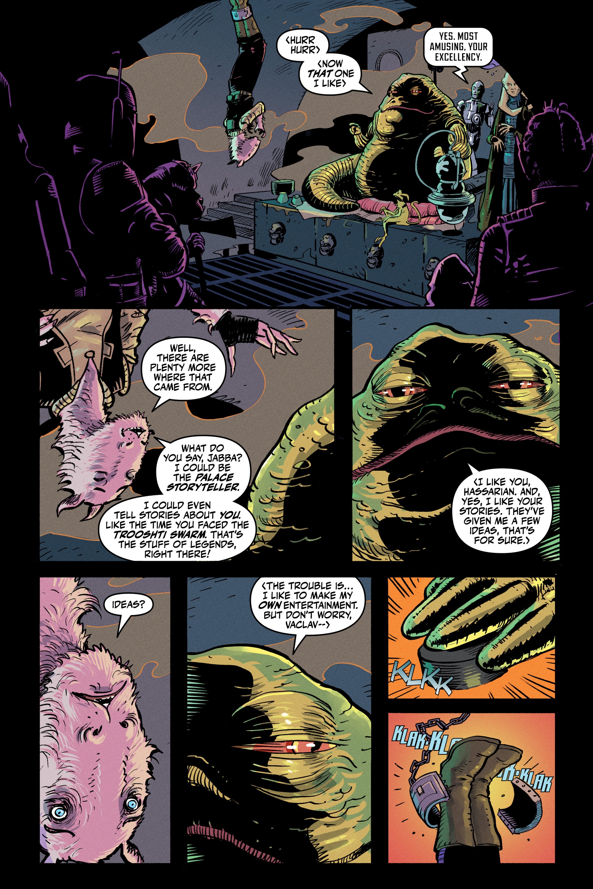 Star Wars: Tales from the Rancor Pit (2023) issue HC - Page 49