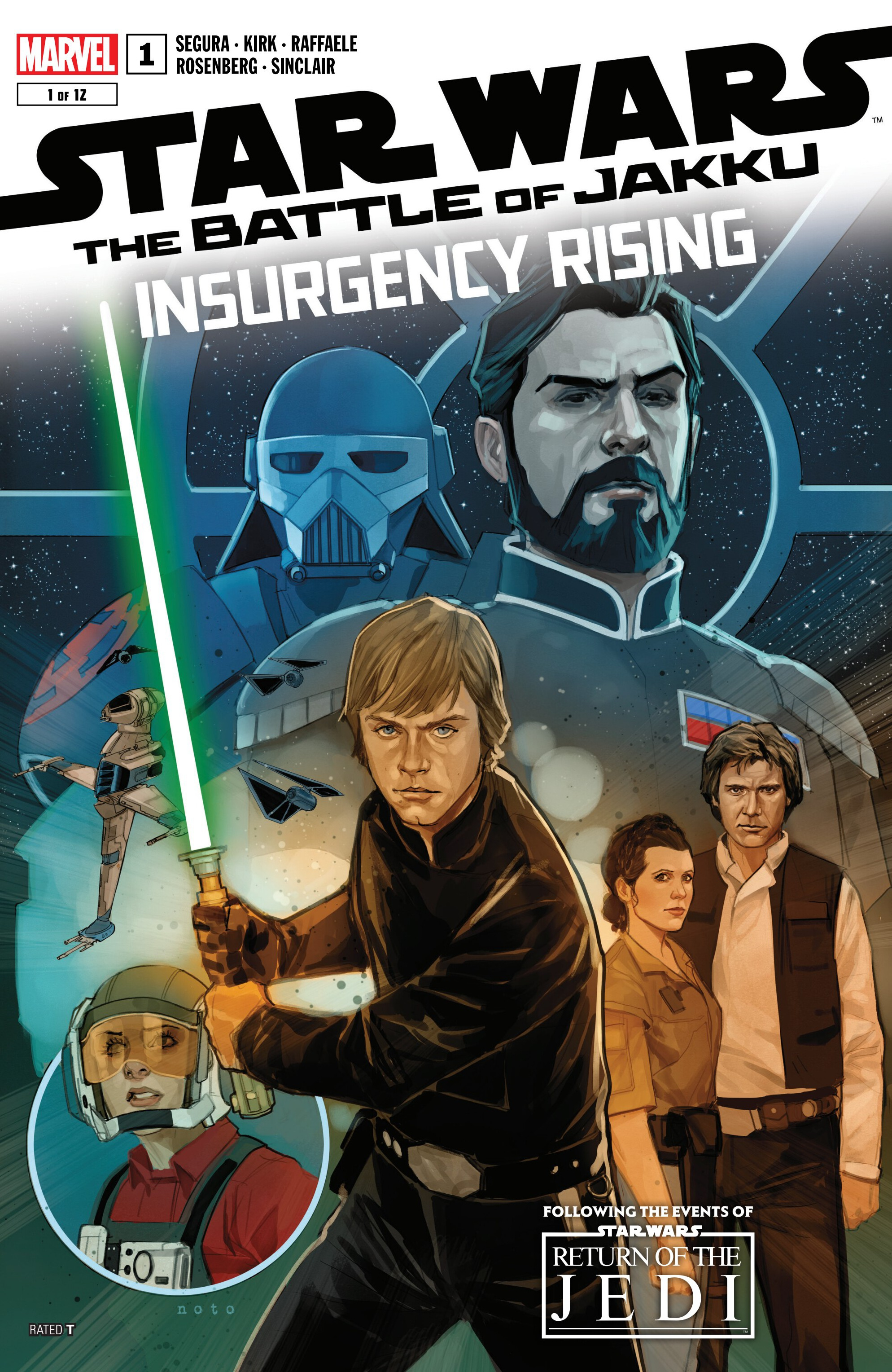 Star Wars: The Battle of Jakku - Insurgency Rising (2024-) issue 1 - Page 1