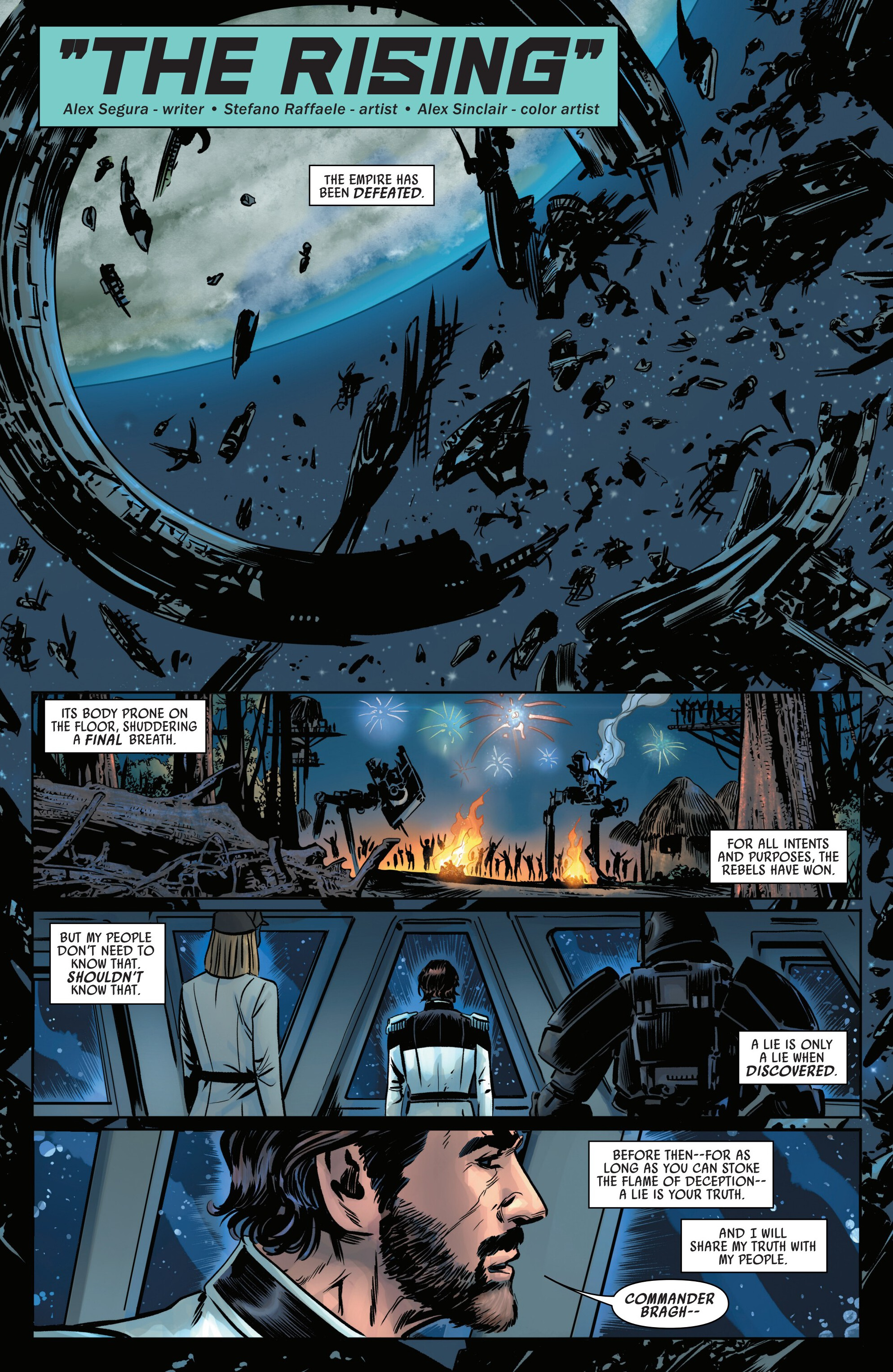 Star Wars: The Battle of Jakku - Insurgency Rising (2024-) issue 1 - Page 23