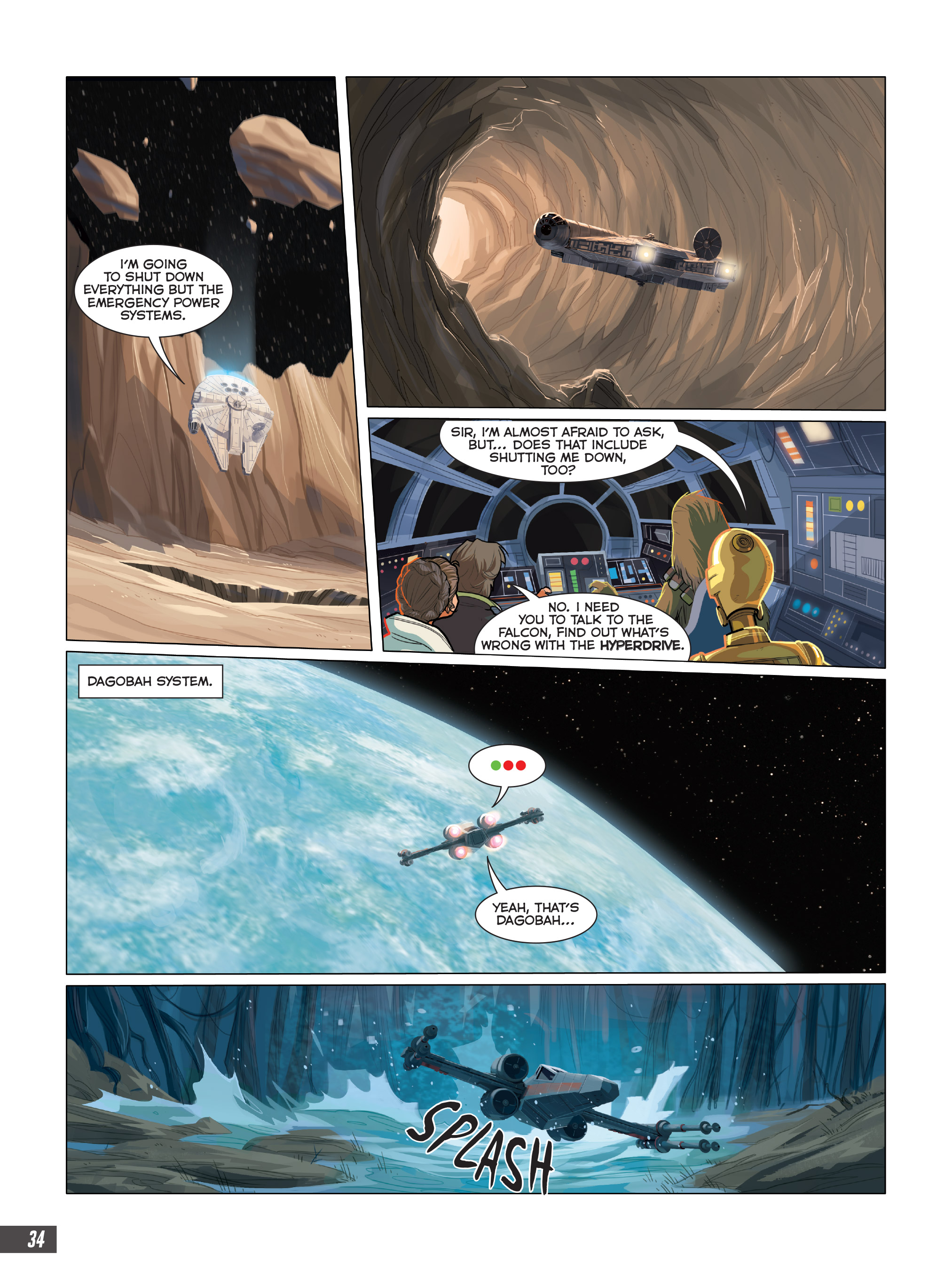 Star Wars: The Empire Strikes Back Graphic Novel Adaptation (2019) issue 1 - Page 33